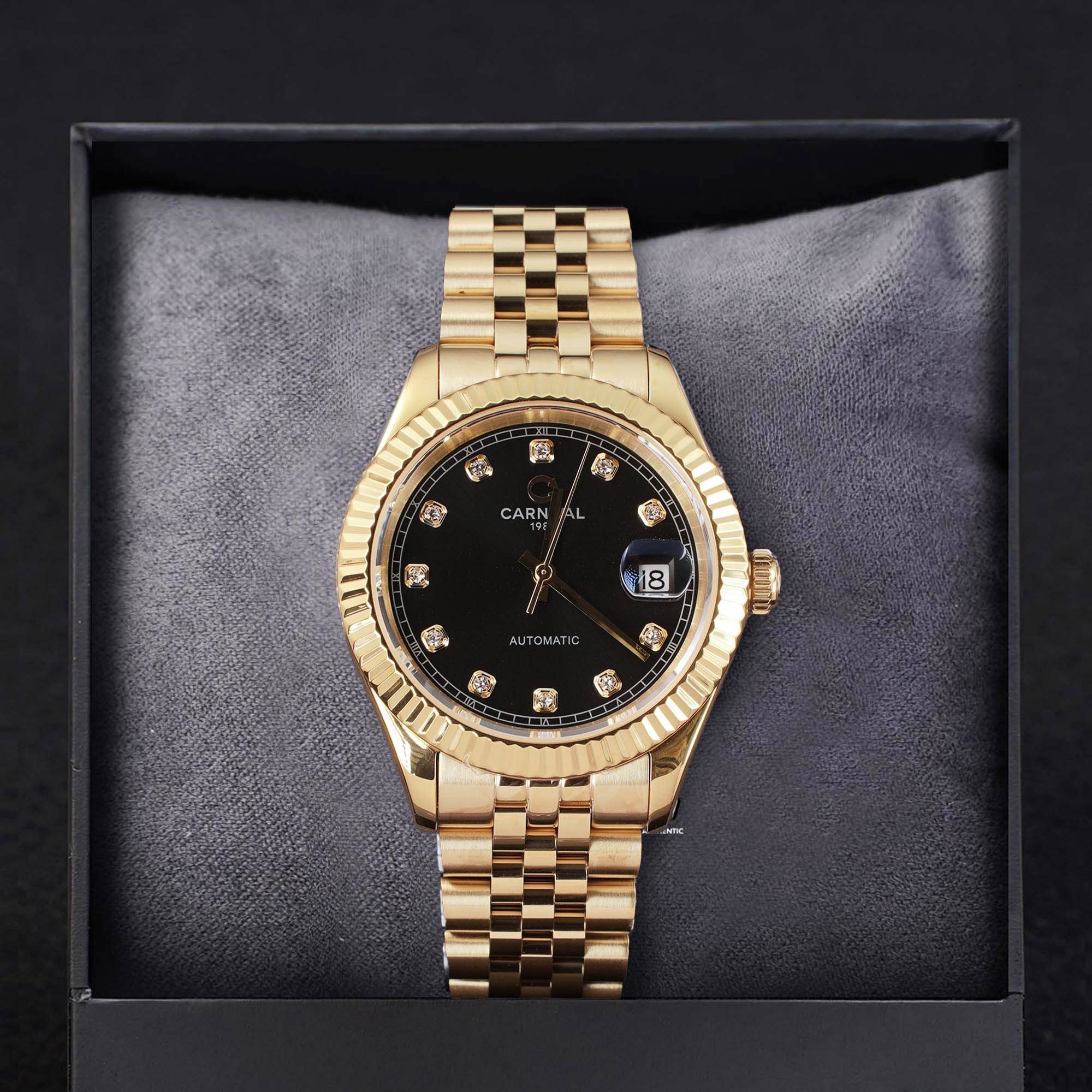 ĐỒNG HỒ NAM CARNIVAL 8250G VV D AUTOMATIC 38MM