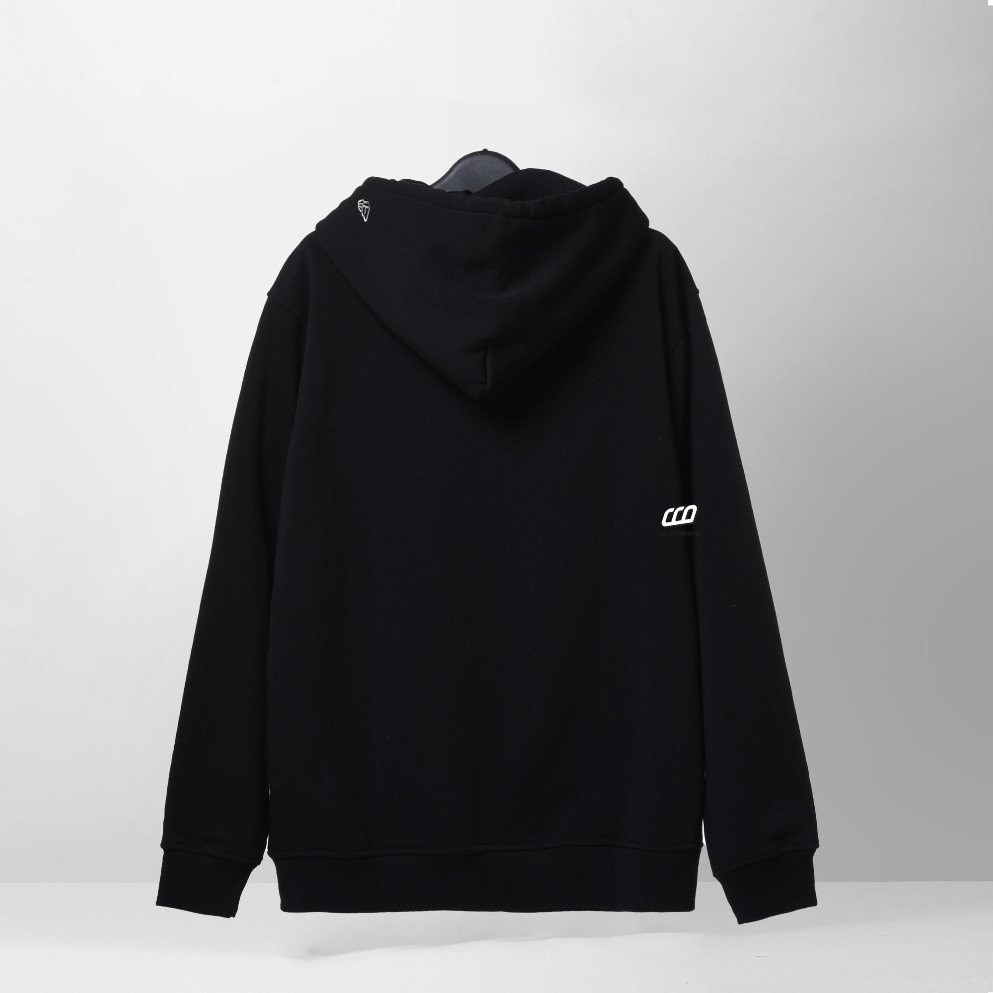 NEW ERA ESSENTIAL FT44 ZIP HOODIE - BLACK