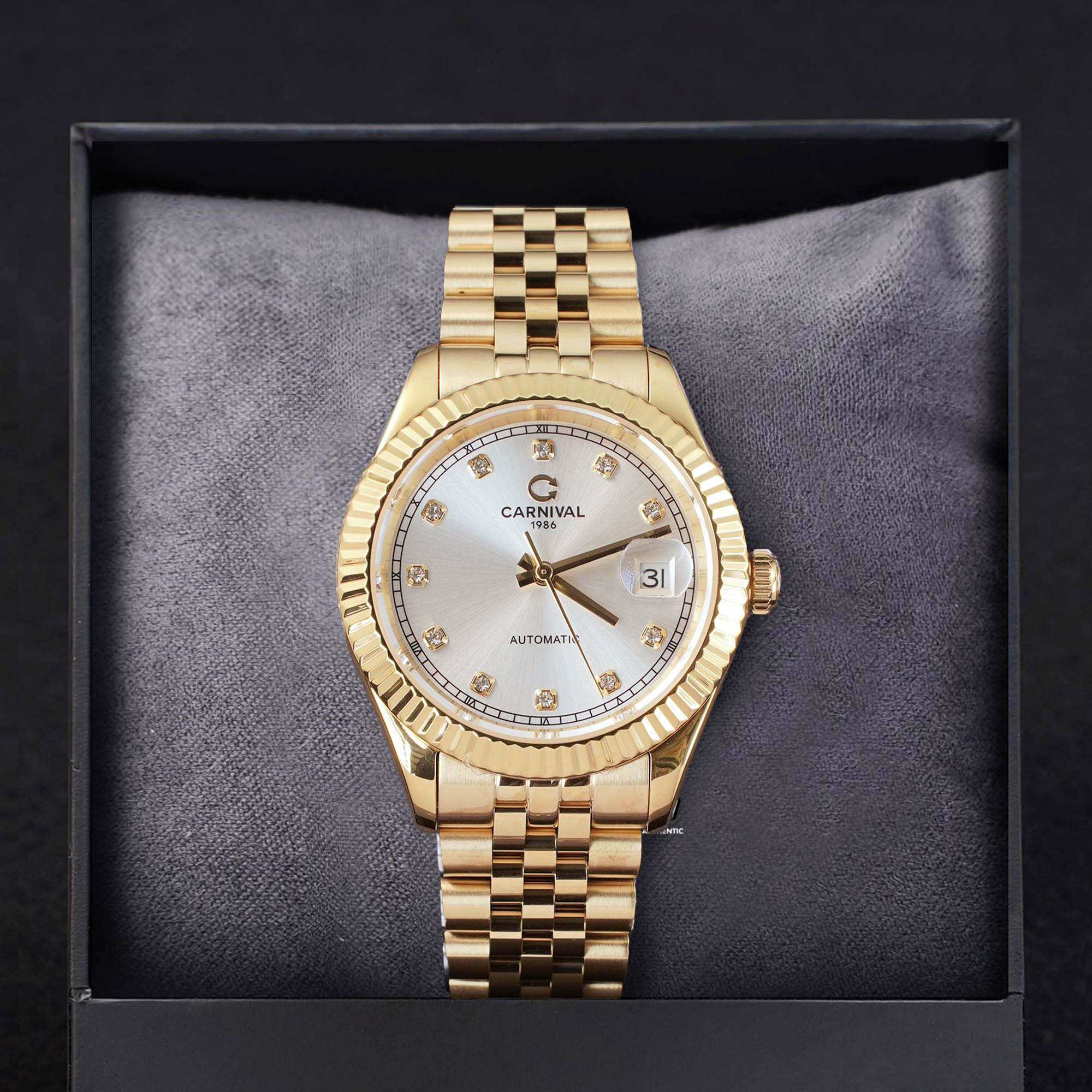 ĐỒNG HỒ NAM CARNIVAL 8250G VV T AUTOMATIC 38MM