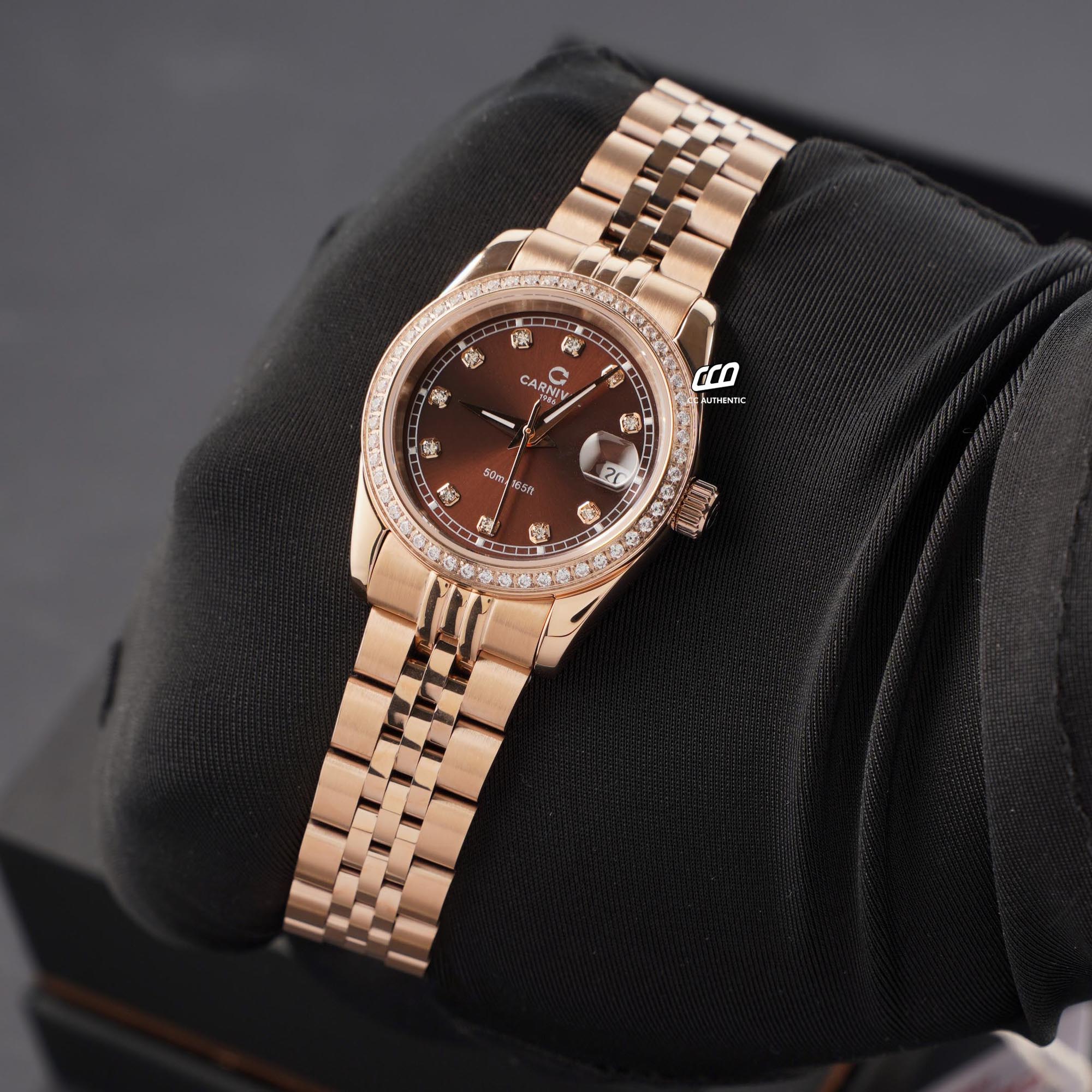 ĐỒNG HỒ NỮ CARNIVAL 8131L2 VH N QUAZT 32MM