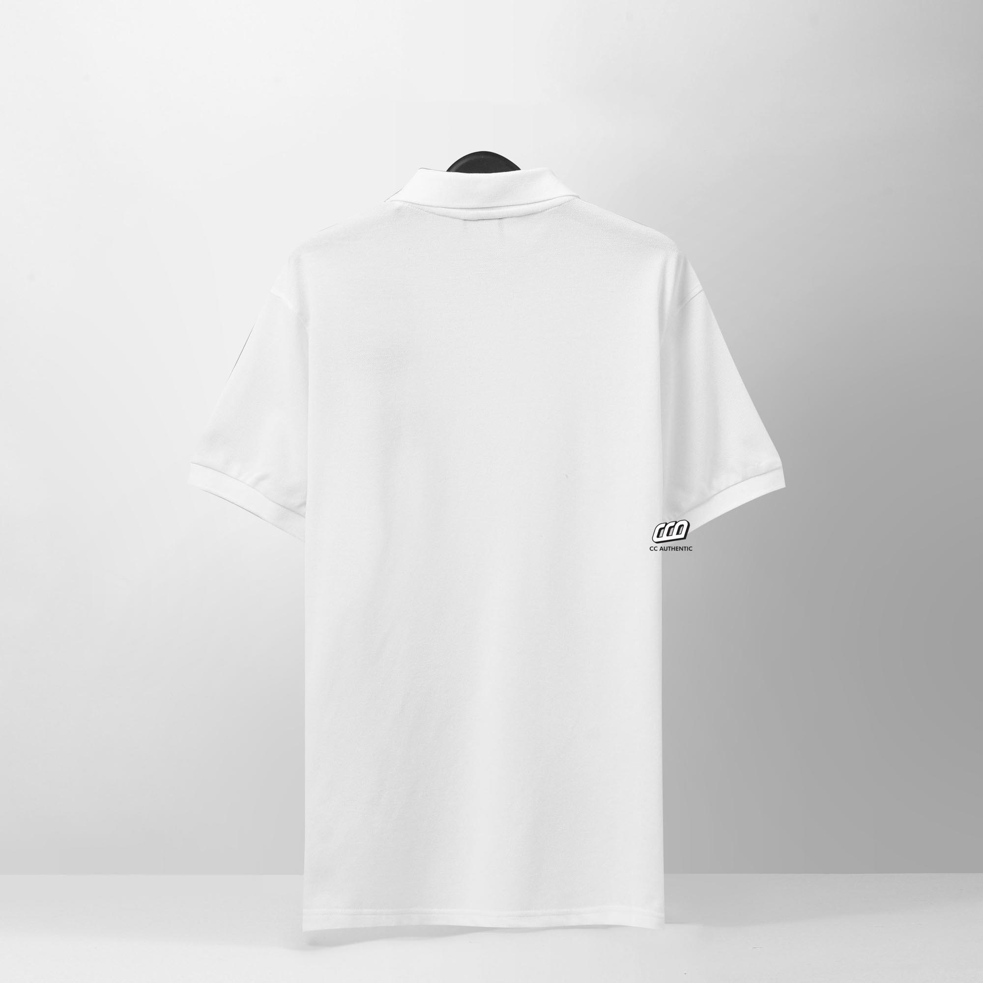 NEW ERA METAL A NEYYAN POLO SHIRT - WHITE