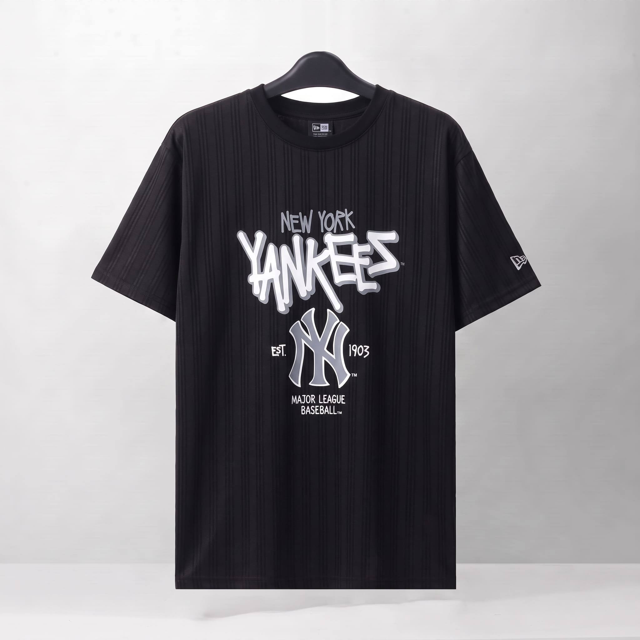 NEW ERA MAJOR LEAGUE T-SHIRT - BLACK