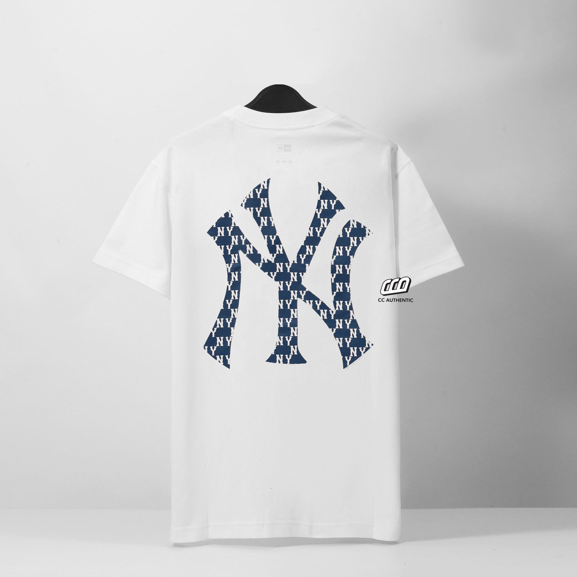 NEW ERA MONO NY LOGO T-SHIRT - WHITE