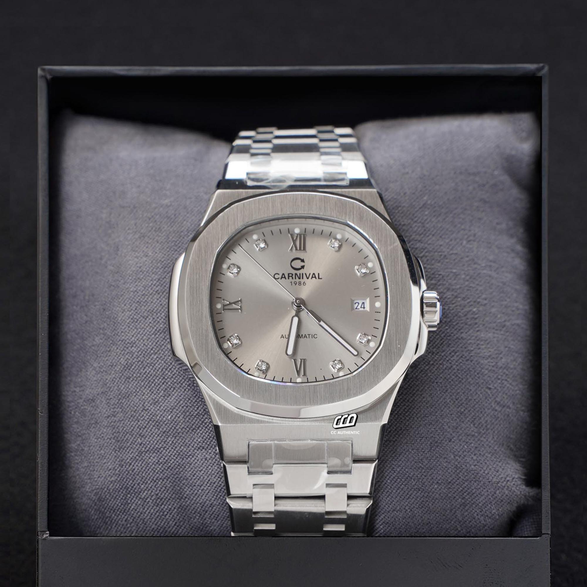ĐỒNG HỒ NAM CARNIVAL 8160G VT TX AUTOMATIC 41MM