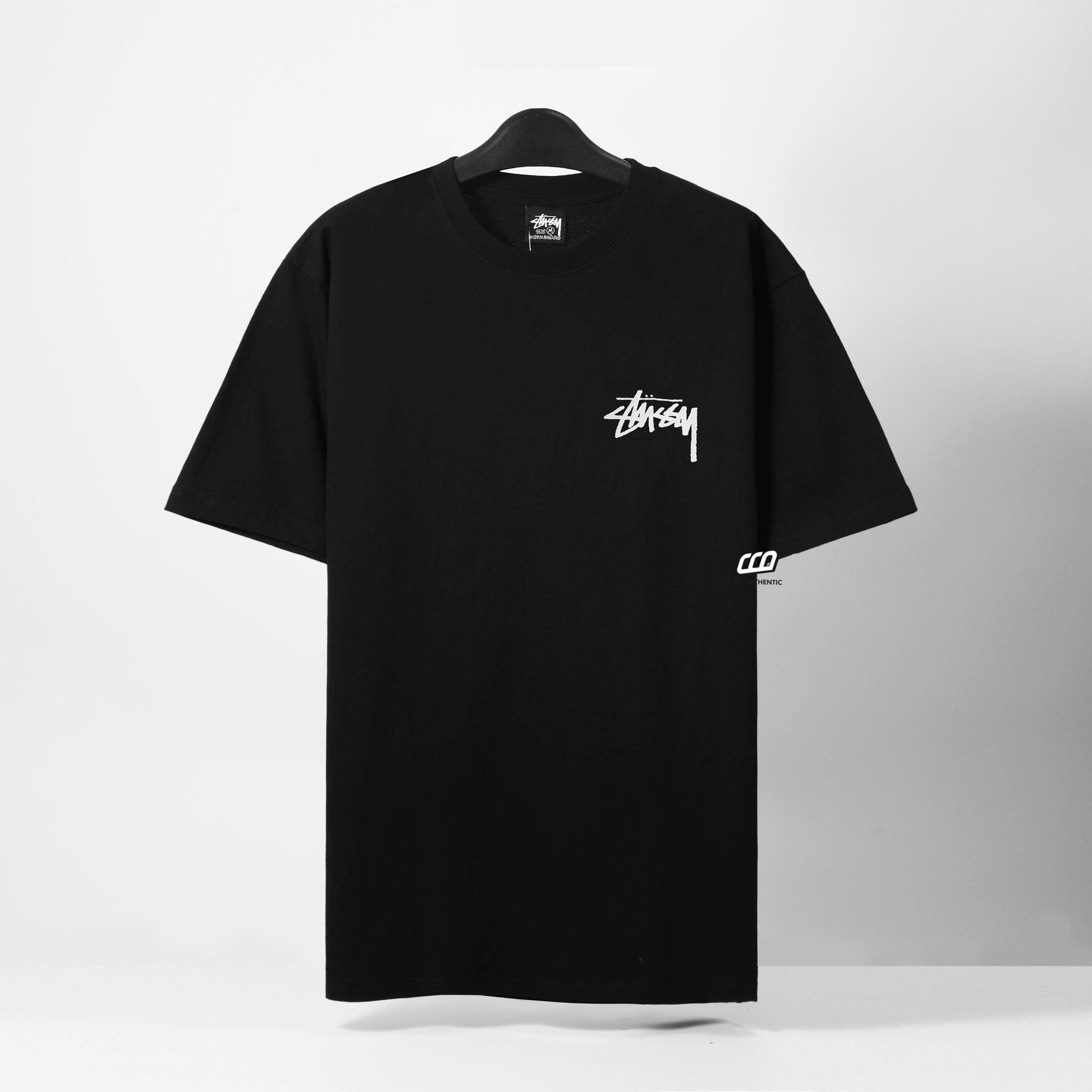 STUSSY CHERRY T-SHIRT - BLACK