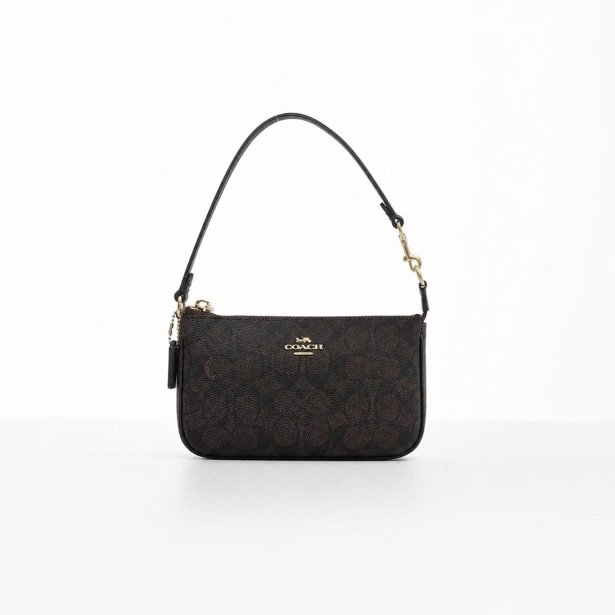 COACH SIGNATURE CW426 NOLITA BAG - WALNUT