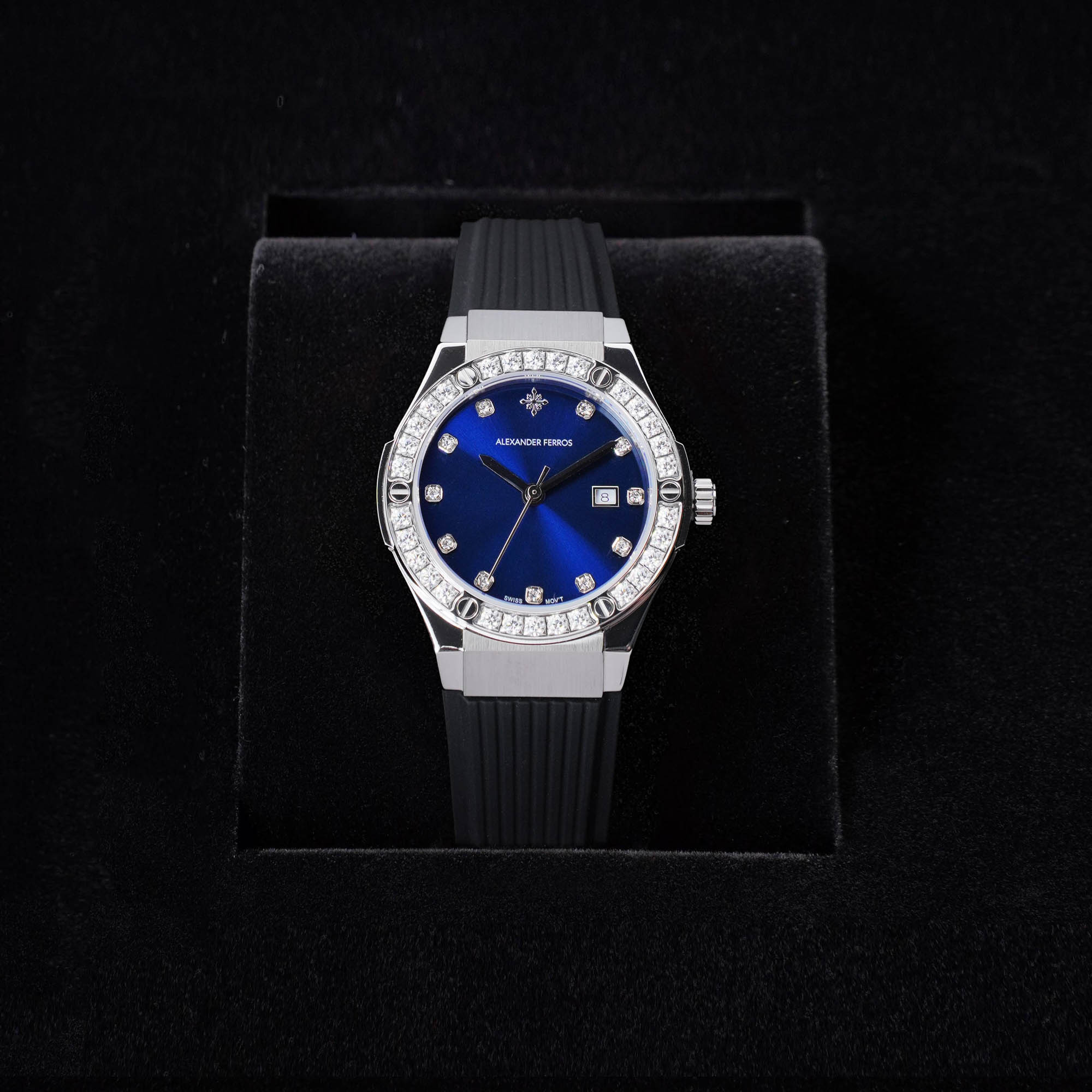 ĐỒNG HỒ NỮ ALEXANDER FERROS 2251S/05 QUAZT 33MM