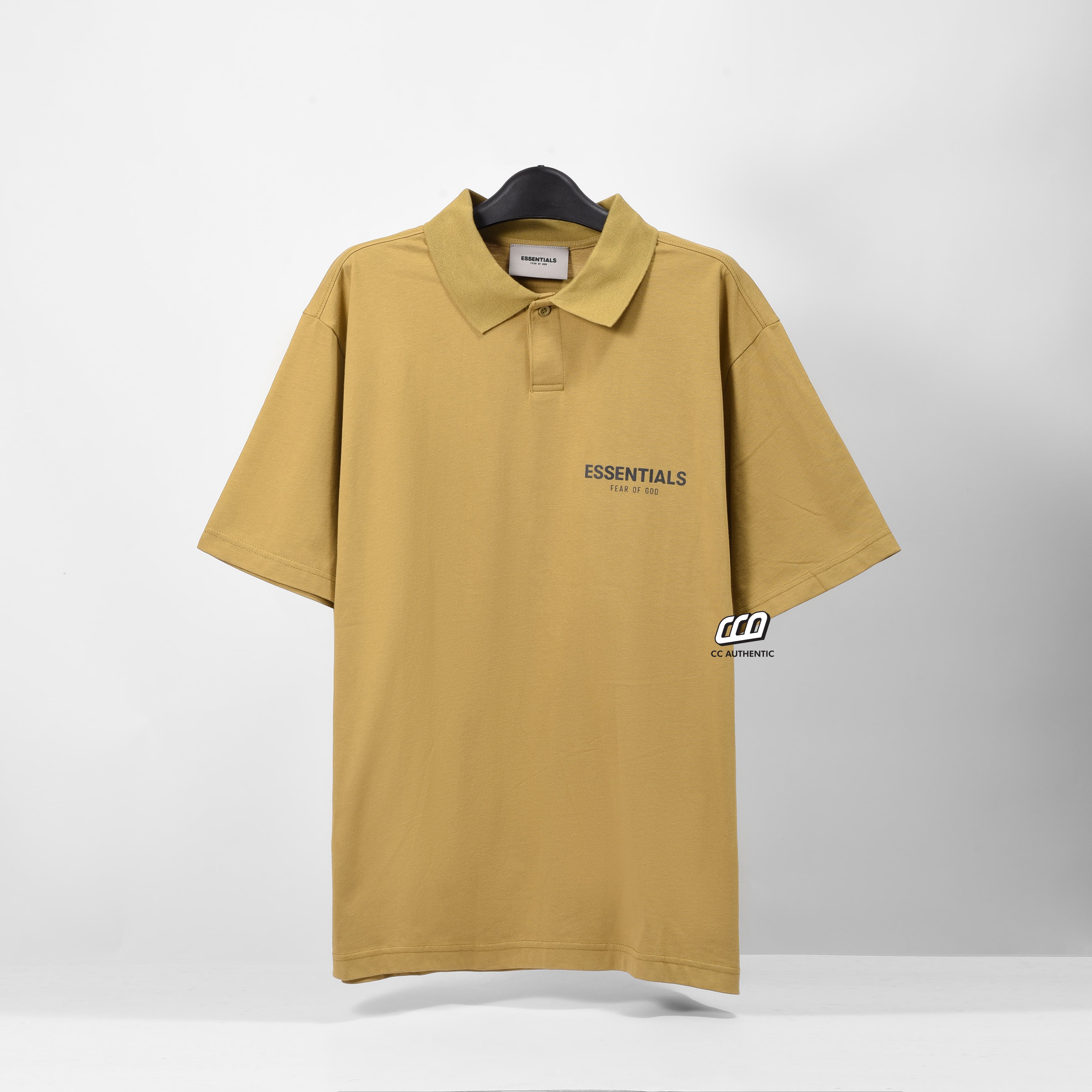 FEAR OF GOD ESSENTIALS POLO 2021 - amber