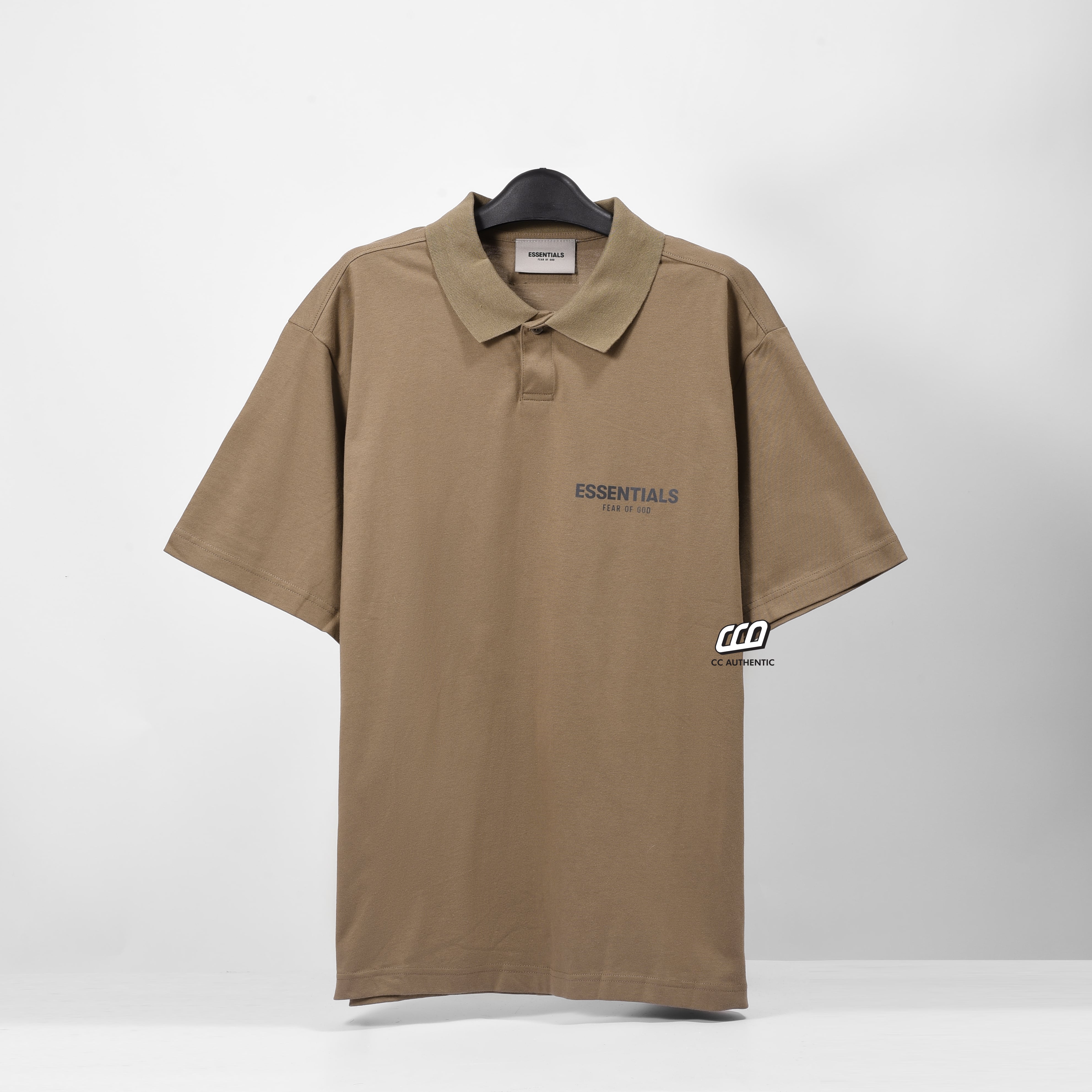 FEAR OF GOD ESSENTIALS Polo 2021 - harvest