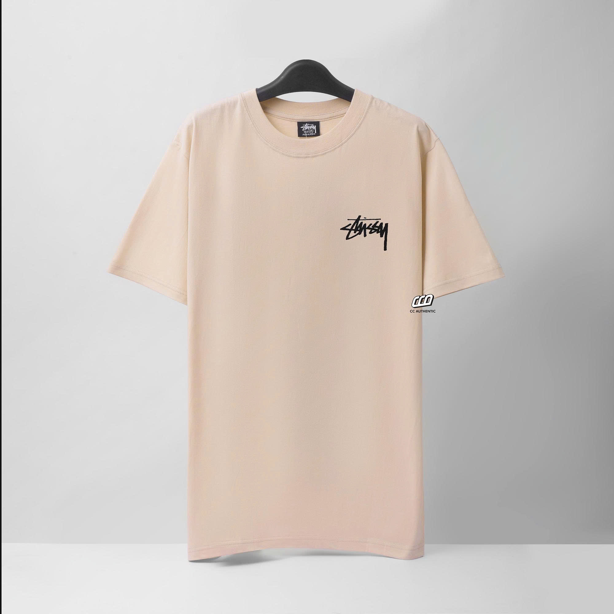 STUSSY 8BALL FADE T-SHIRT - PUTTY