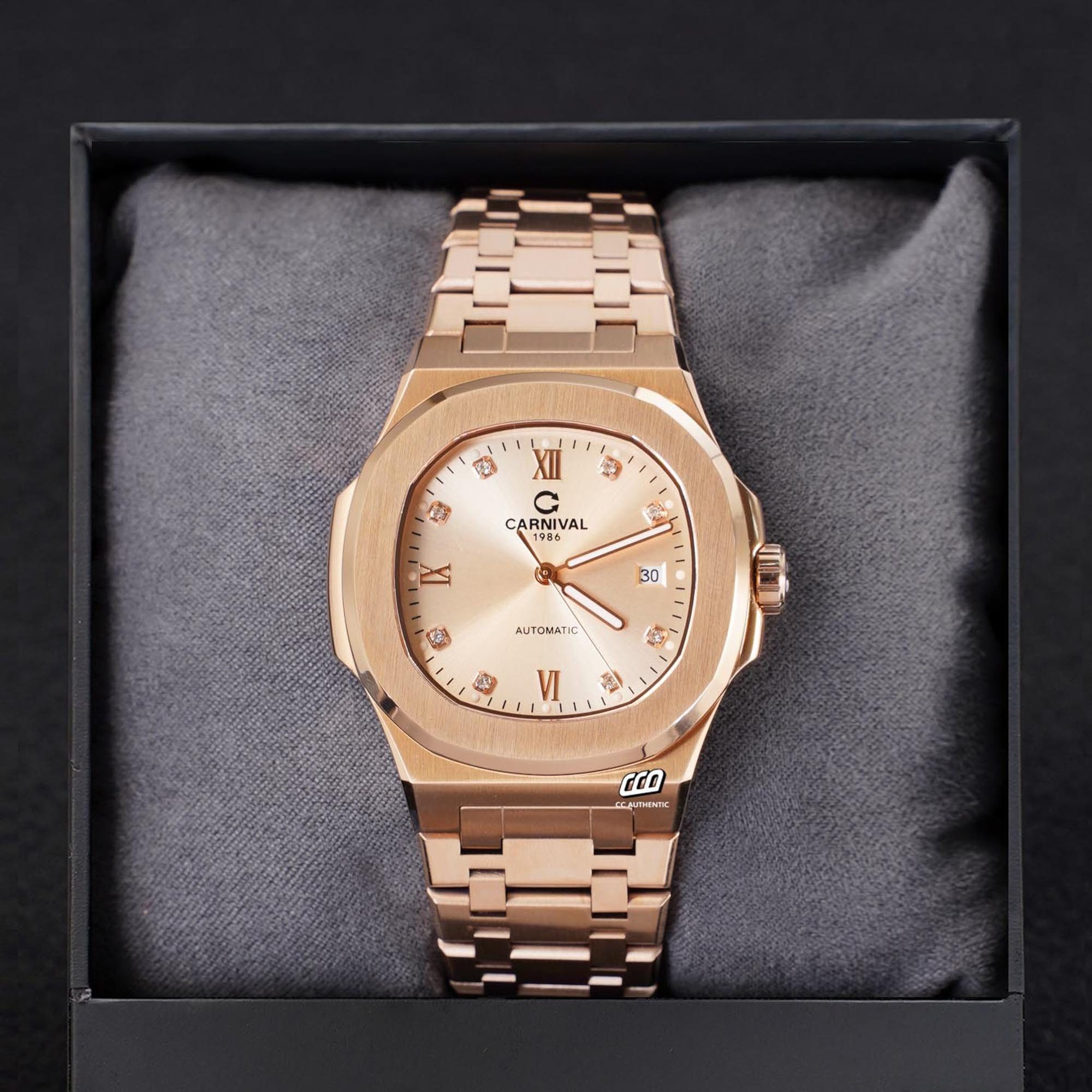 ĐỒNG HỒ NAM CARNIVAL 8160G VH NN AUTOMATIC 41MM