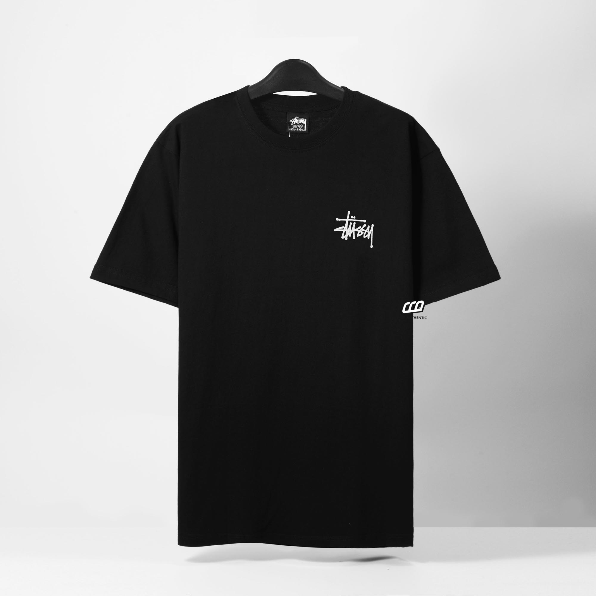 STUSSY SUNSET T-SHIRT - BLACK