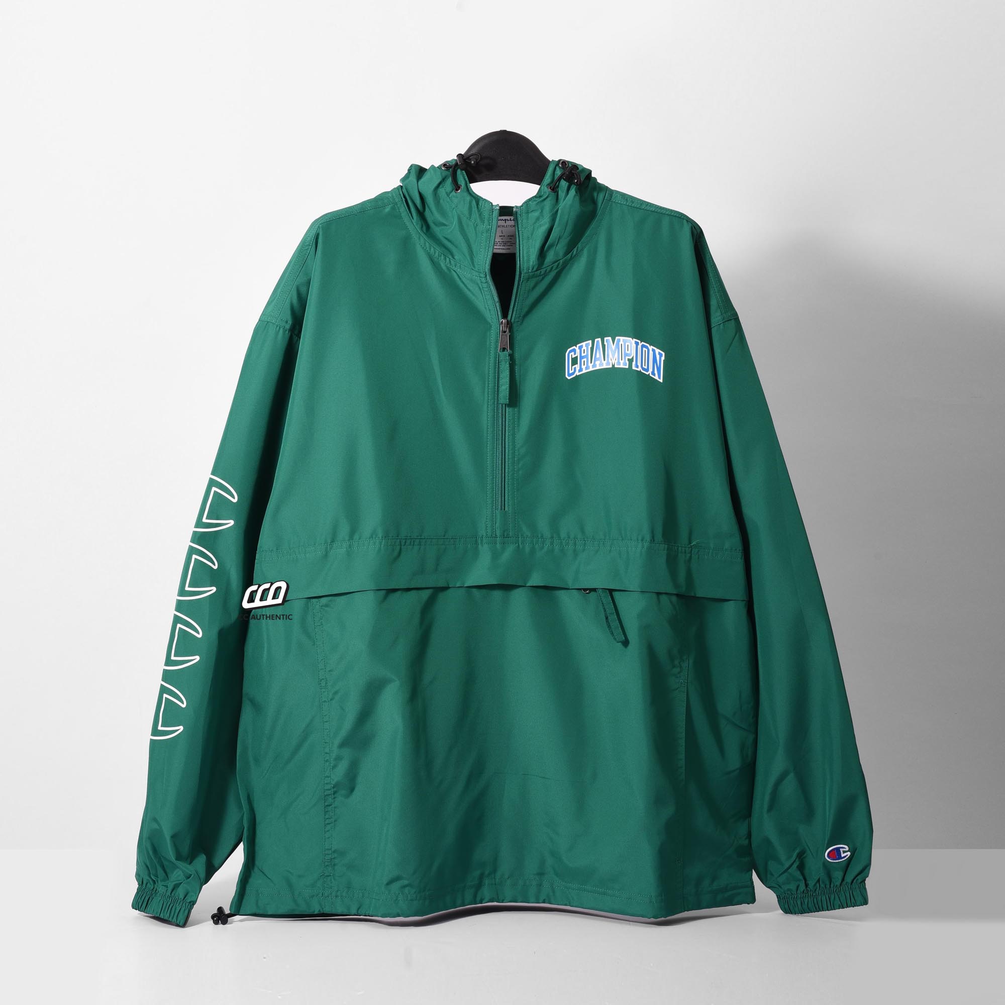 CHAMPION PACKABLE JACKET - GREEN