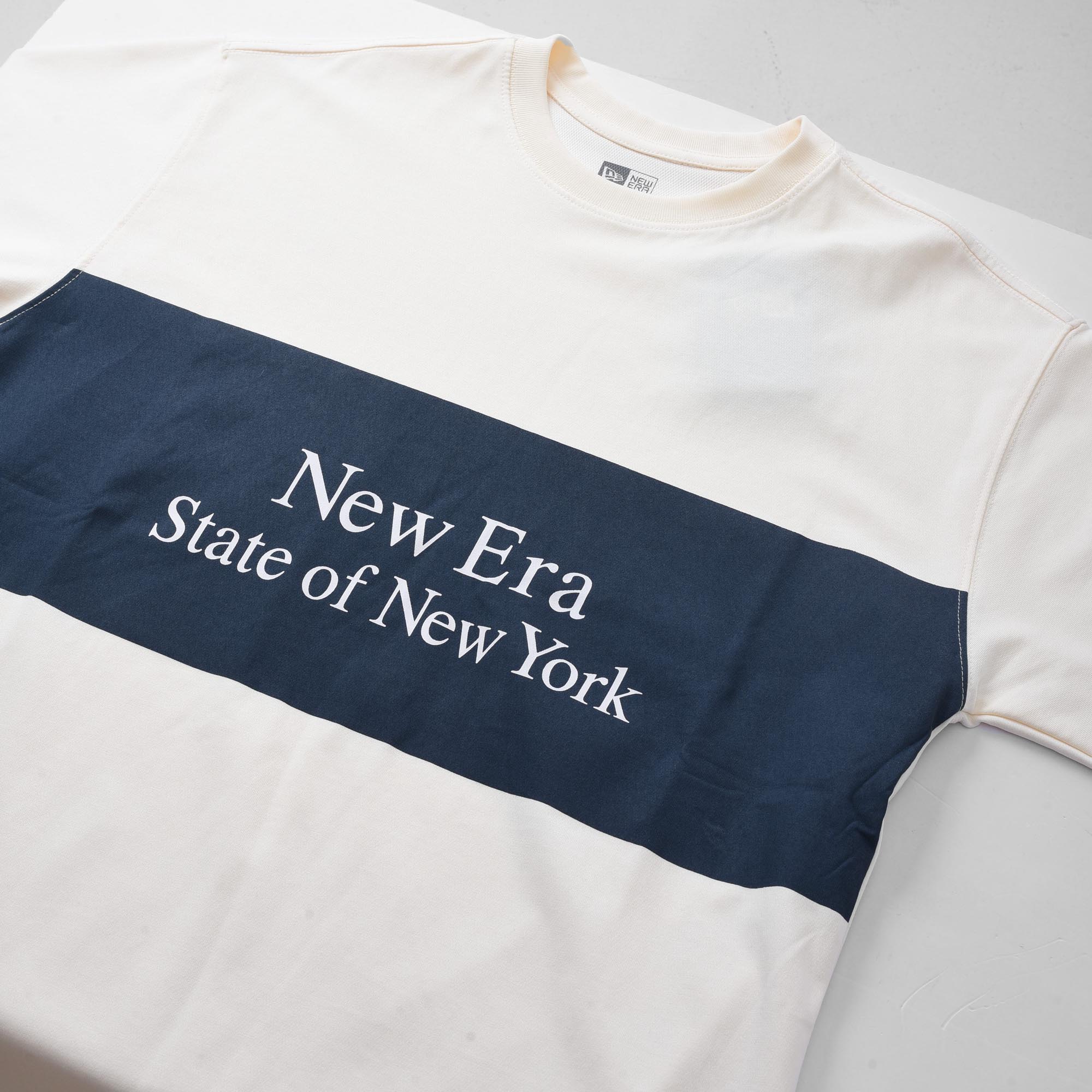 NEW ERA COLOR RIB PS42 T-SHIRT - IVORY