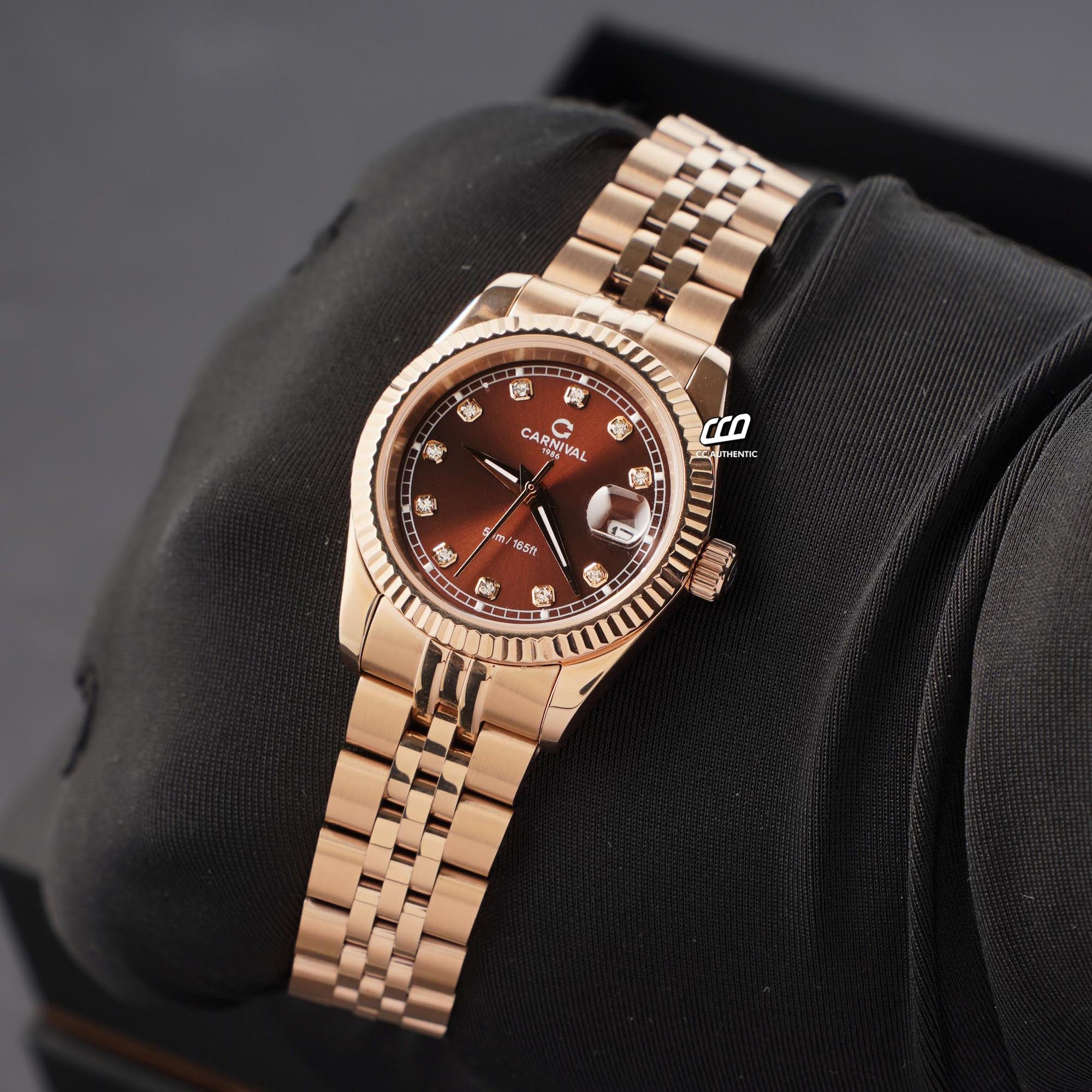 ĐỒNG HỒ NỮ CARNIVAL 8131L VH N QUAZT 32MM