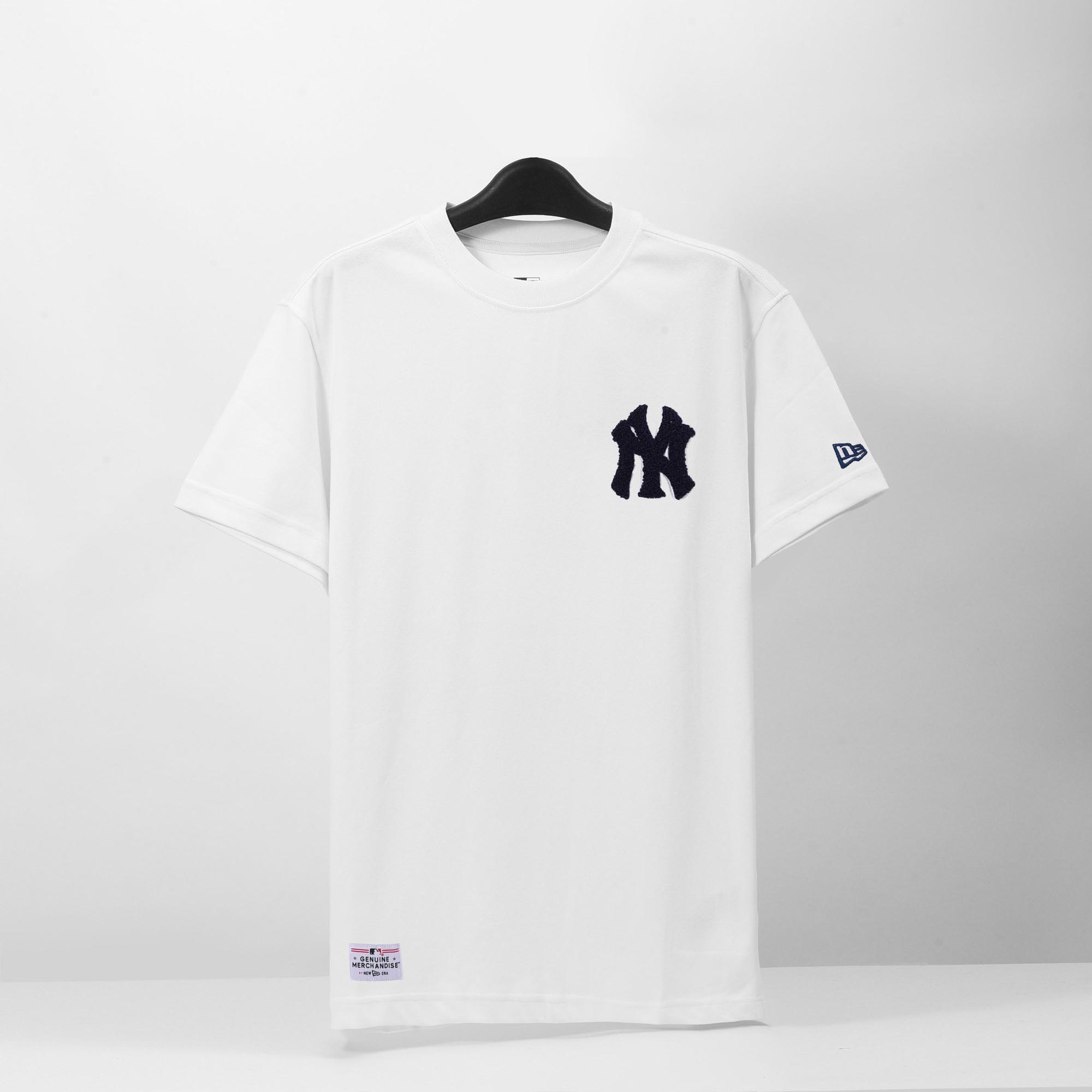 NEW ERA MONO NY LOGO T-SHIRT - WHITE