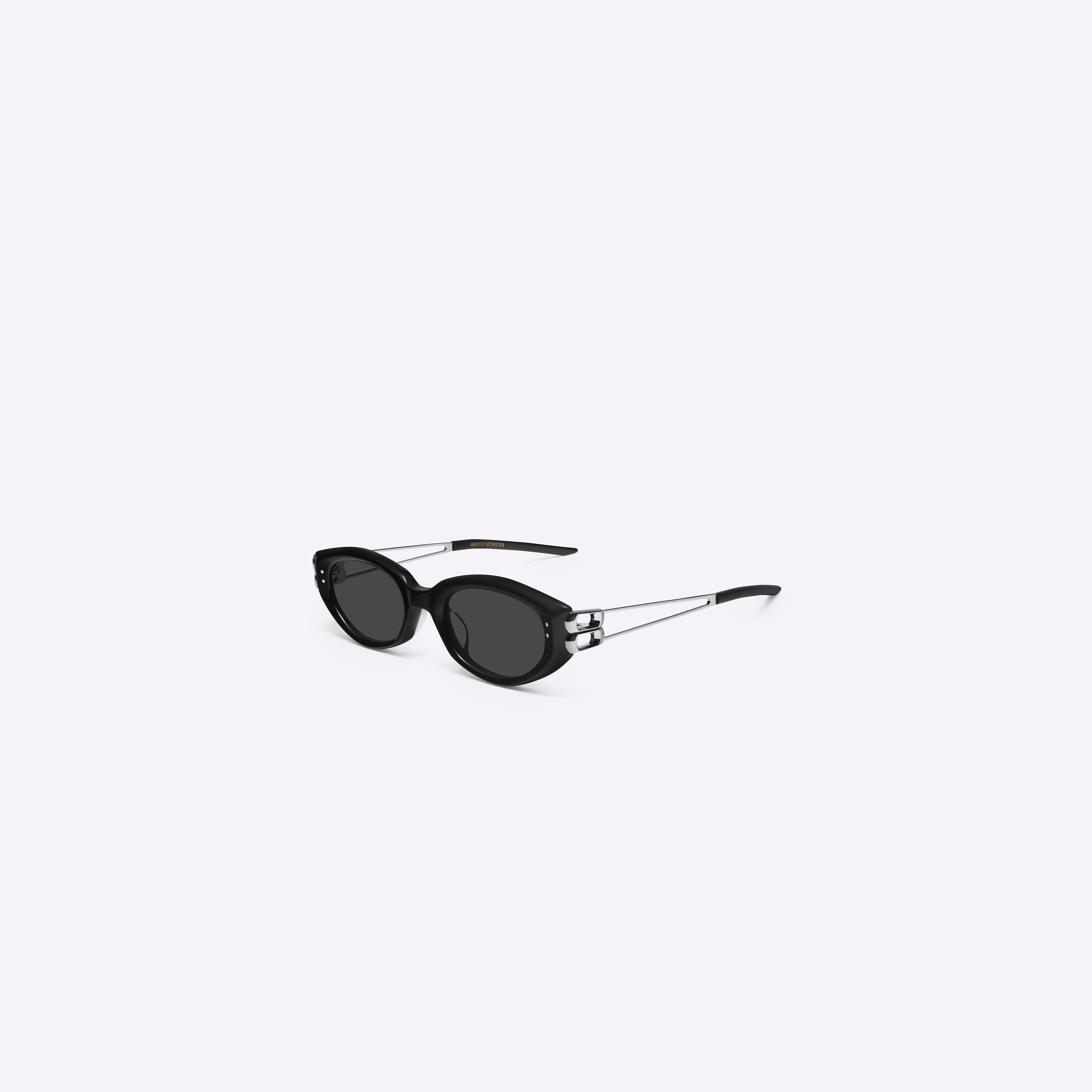 KÍNH GENTLE MONSTER KUNST 01 - BLACK/SILVER