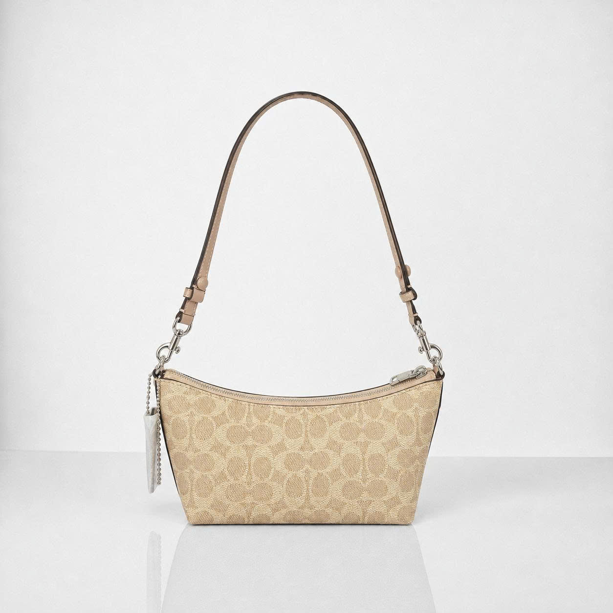 COACH CAITLIN SHOULDER BAG - SAND