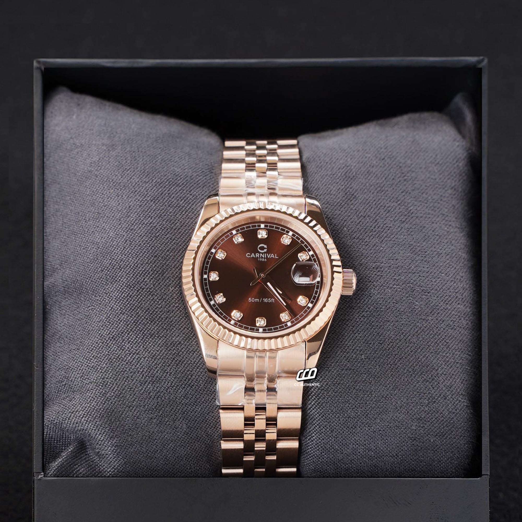 ĐỒNG HỒ NỮ CARNIVAL 8131L VH N QUAZT 32MM