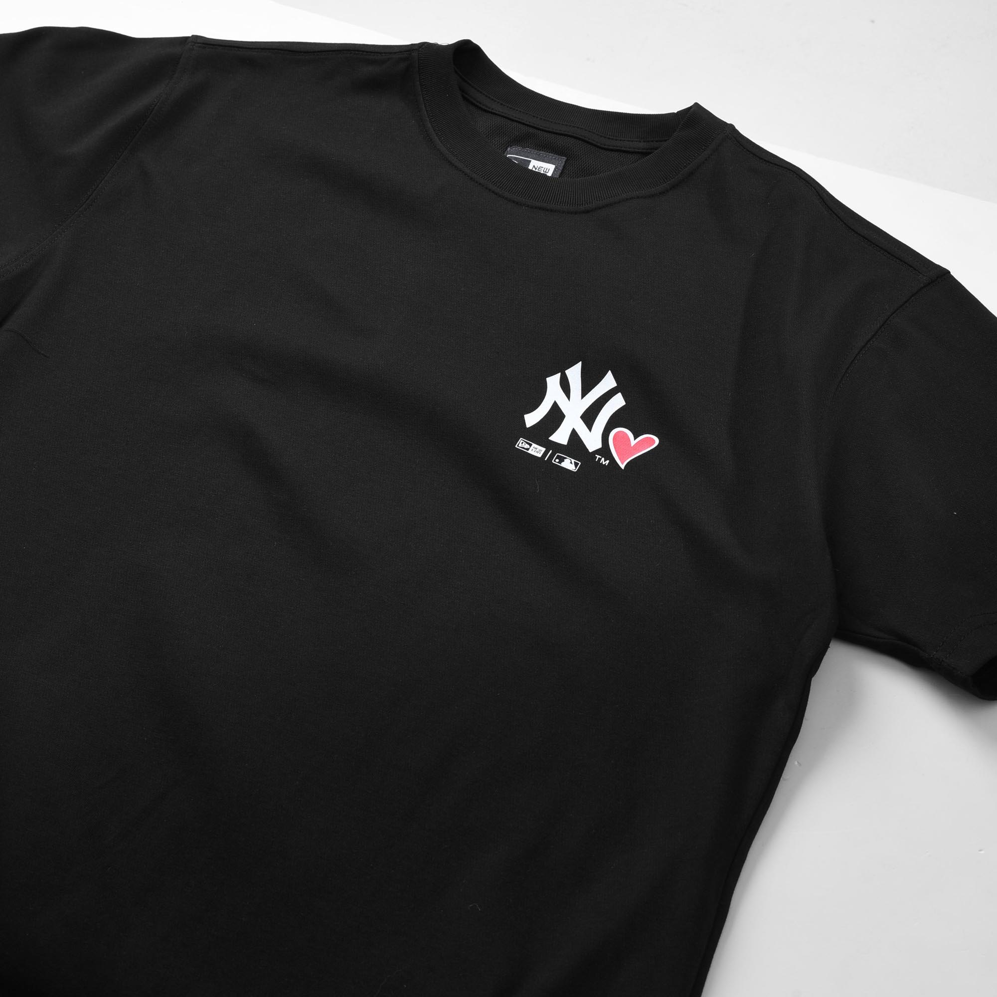 NEW ERA LOVE NEW YORK YANKEES T-SHIRT - BLACK