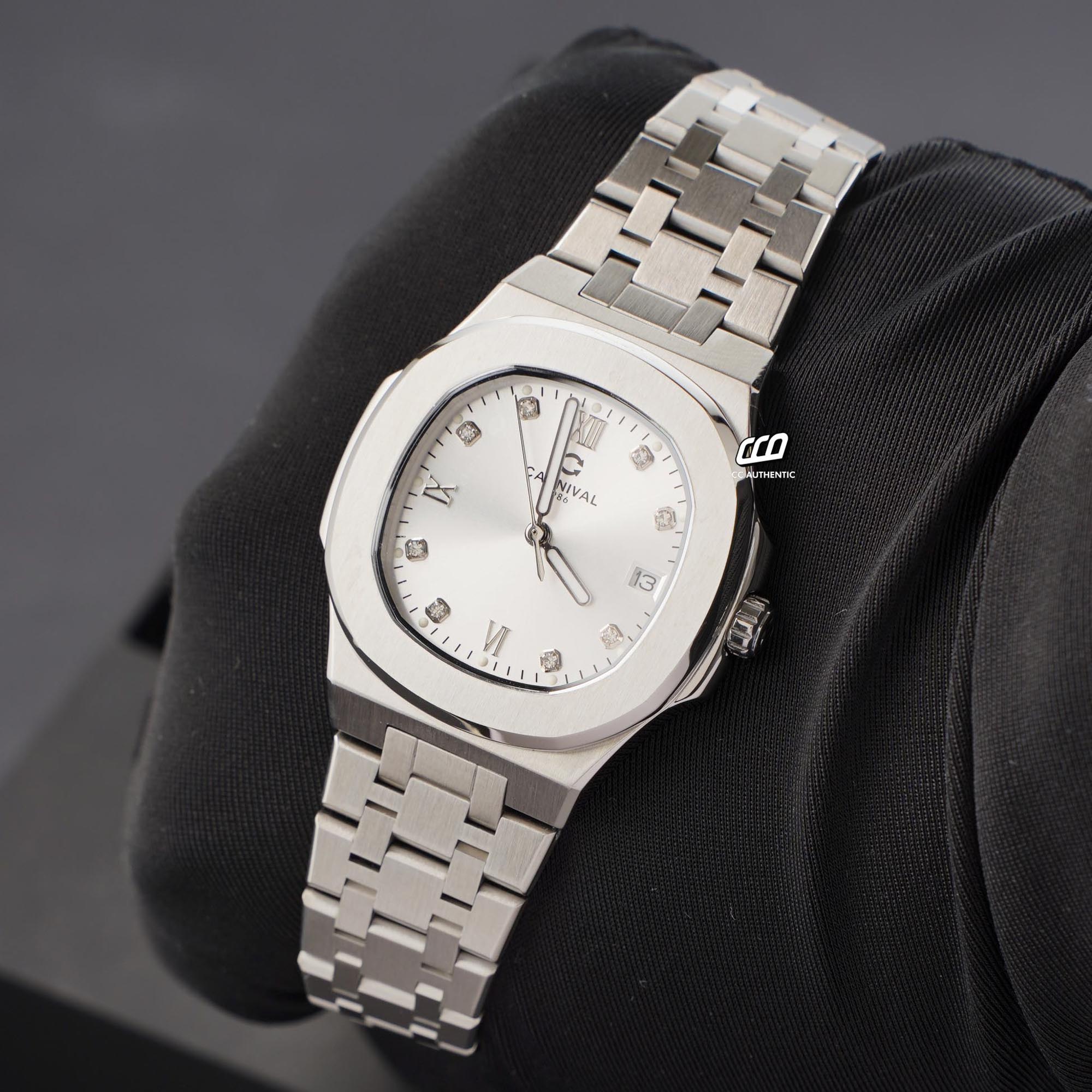 ĐỒNG HỒ NỮ CARNIVAL 8160L VT T QUAZT 34MM