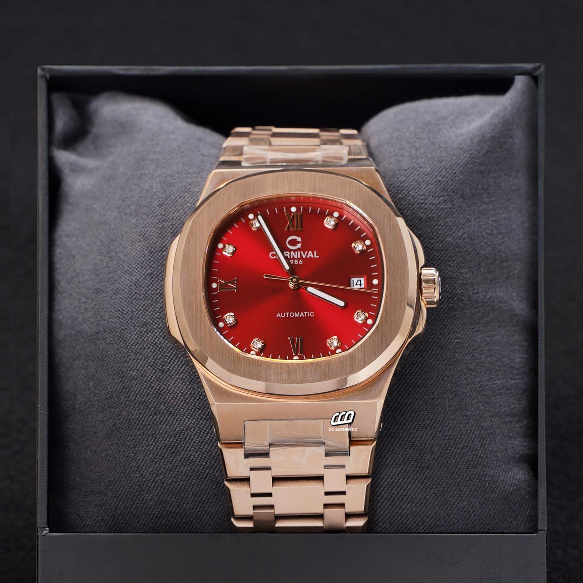 ĐỒNG HỒ NAM CARNIVAL 8160G VH DO AUTOMATIC 41MM
