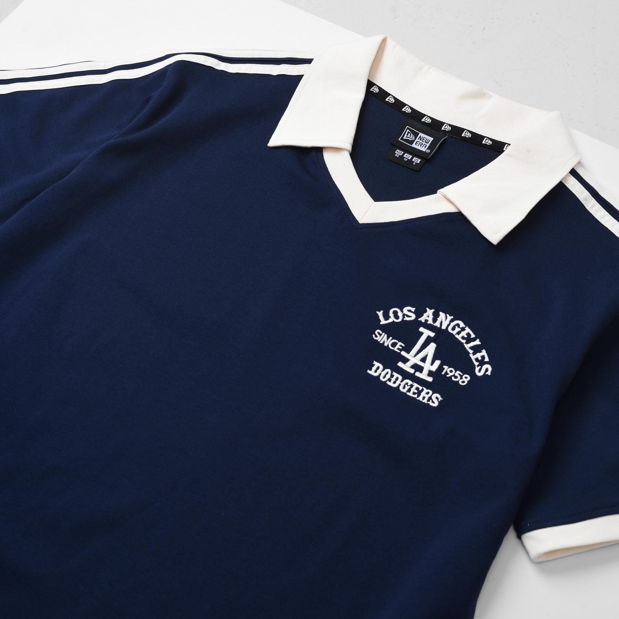 NEW ERA EMBROIDERED 1903 POLO SHIRT - NAVY