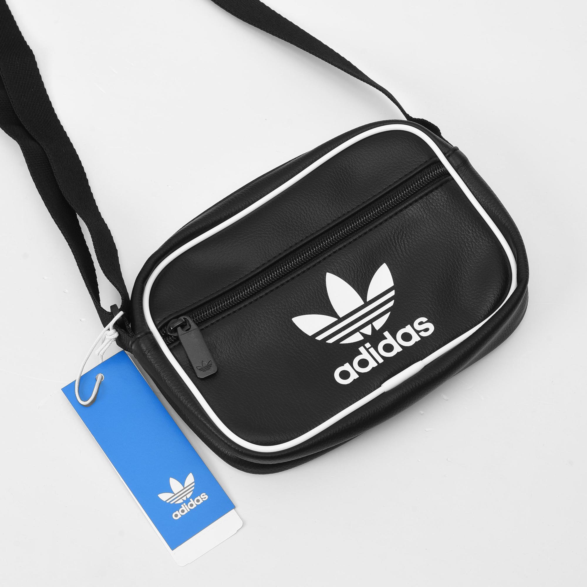 ADIDAS ORIGINAL CLASSIC MINI AIRLINER BAG - BLACK