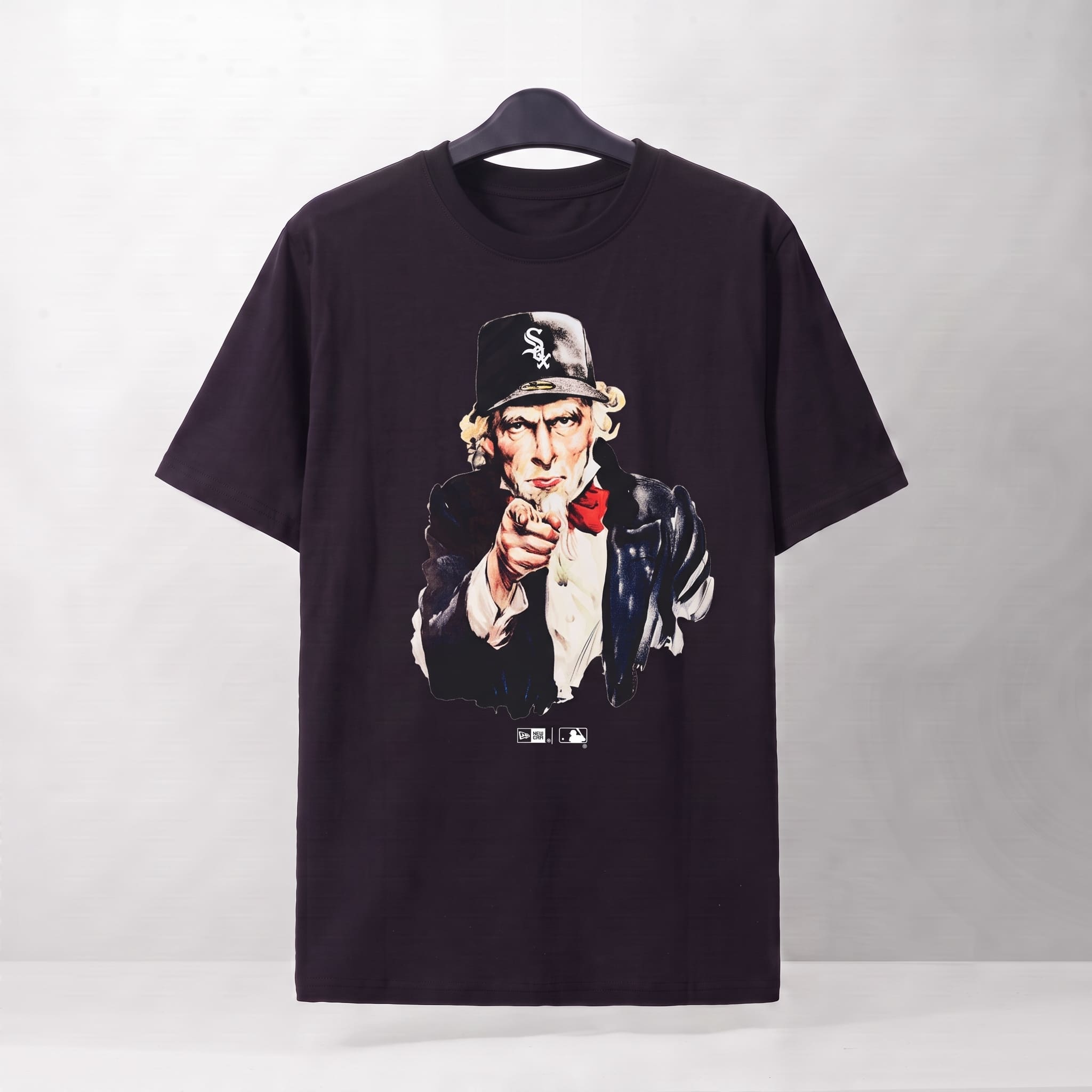NEW ERA OLDMAN T-SHIRT - BLACK