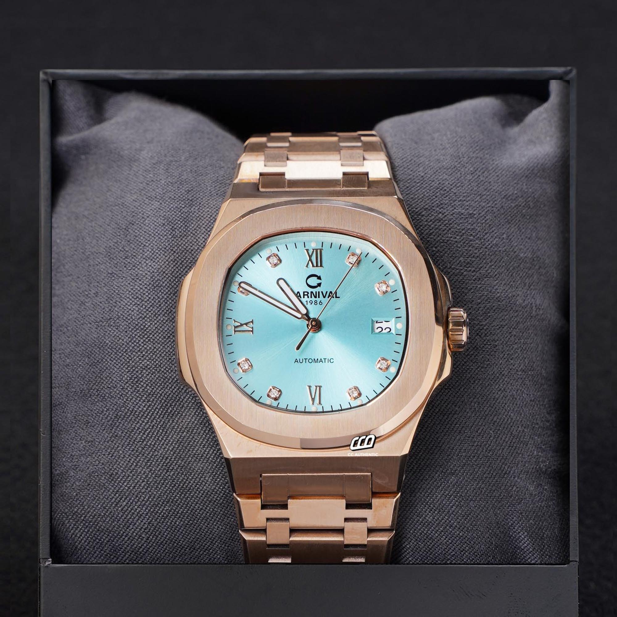 ĐỒNG HỒ NAM CARNIVAL 8160G VH XT AUTOMATIC 41MM