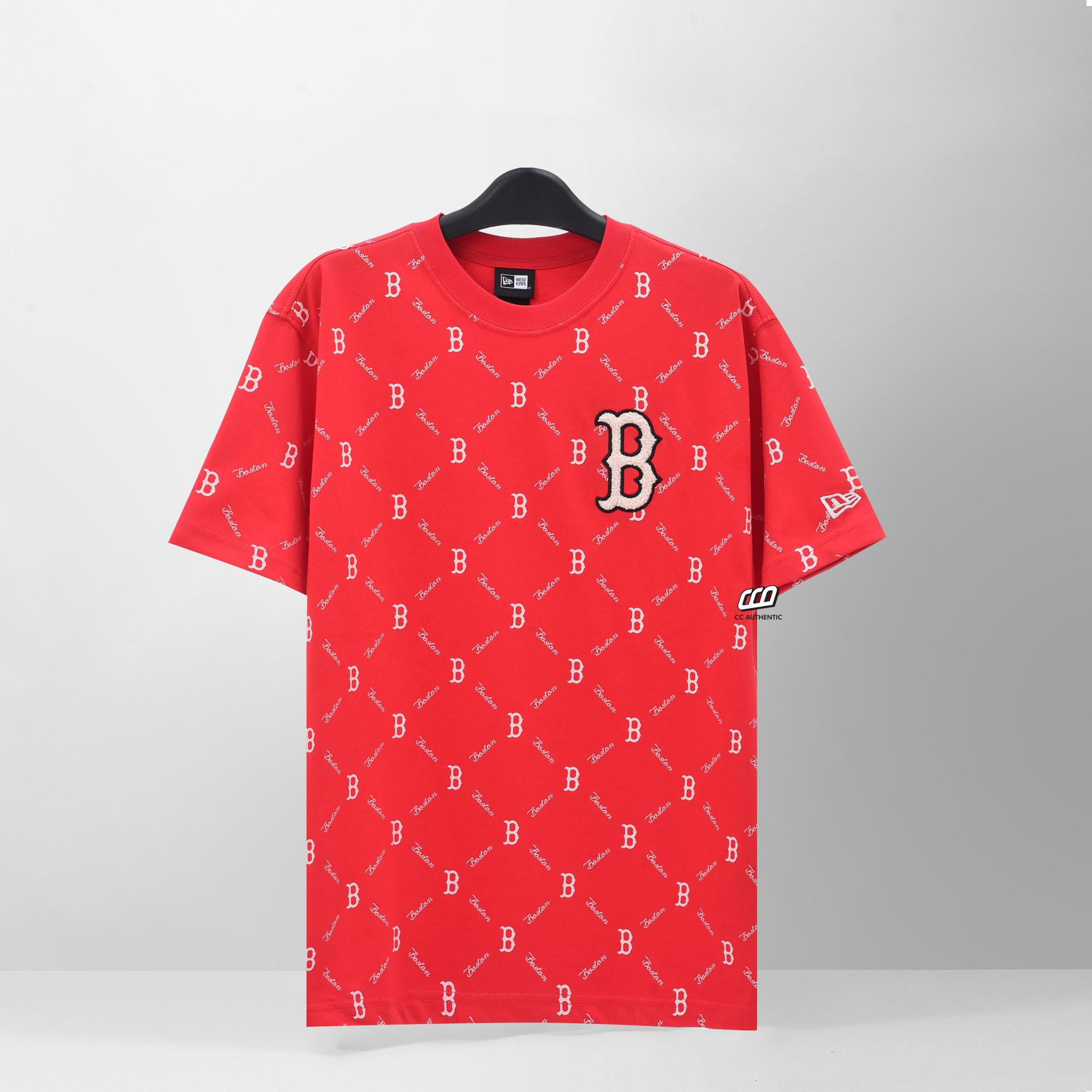 NEW ERA MONO B T-SHIRT - RED