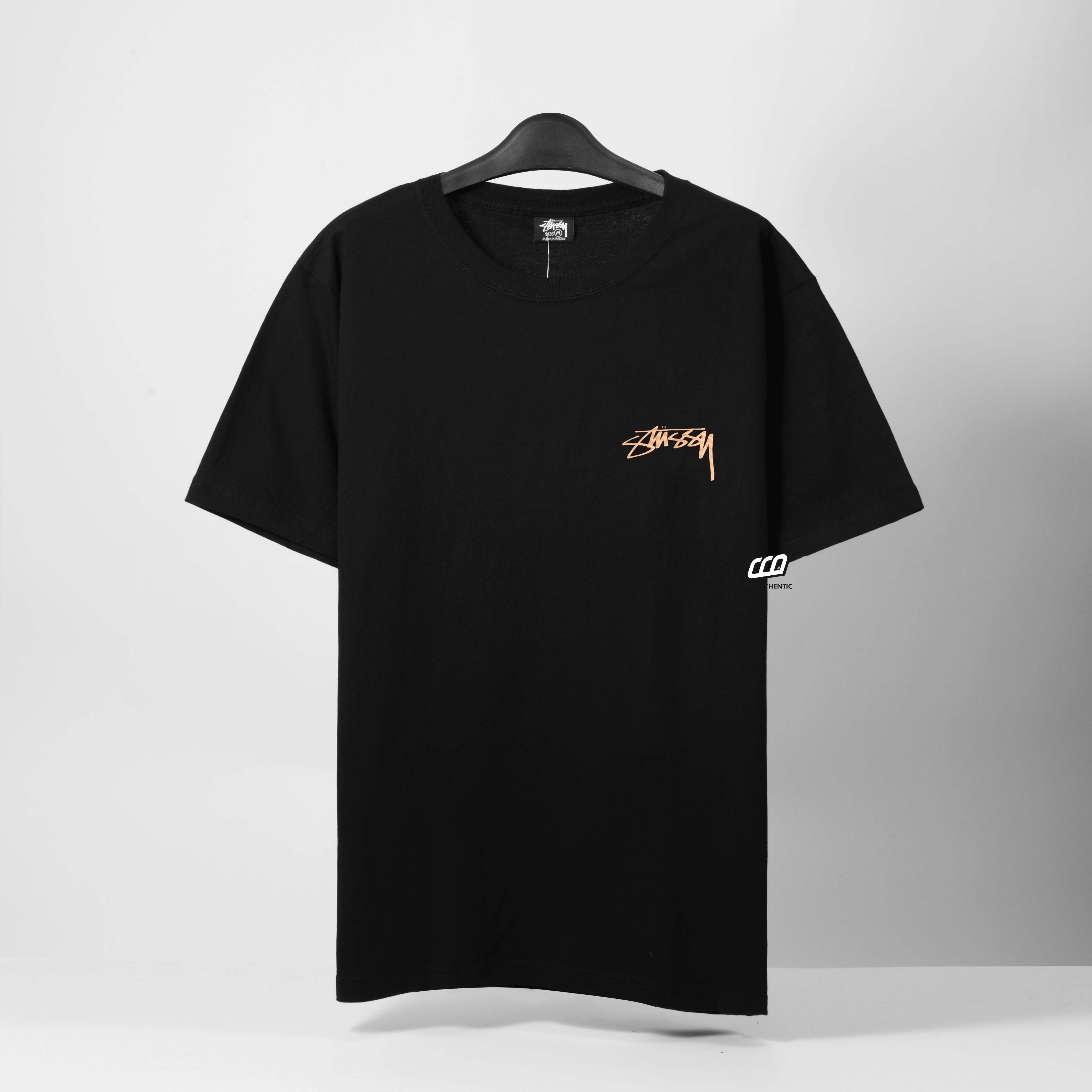 STUSSY STATUE T-SHIRT - BLACK