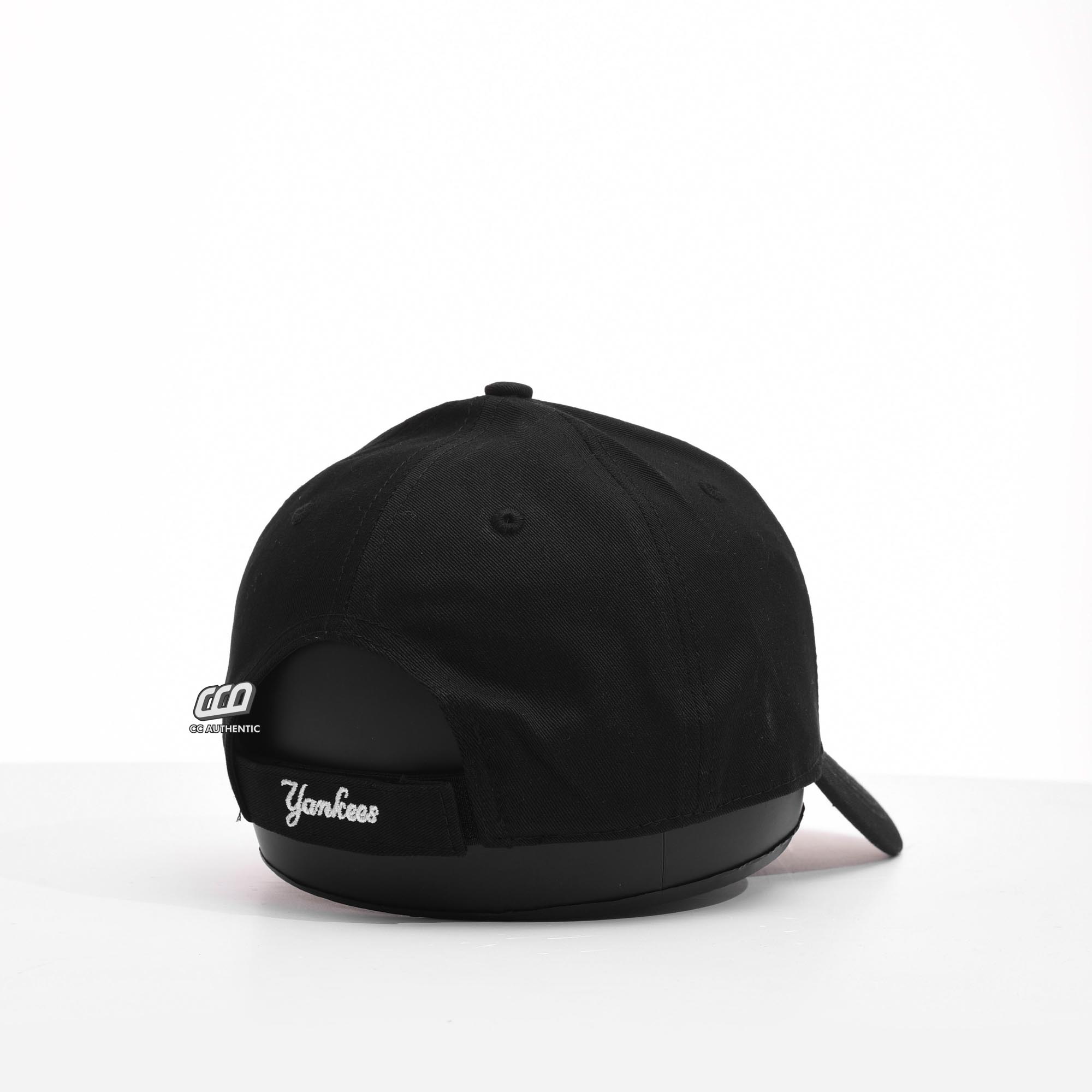 47 NY WHITE LOGO CAP - BLACK