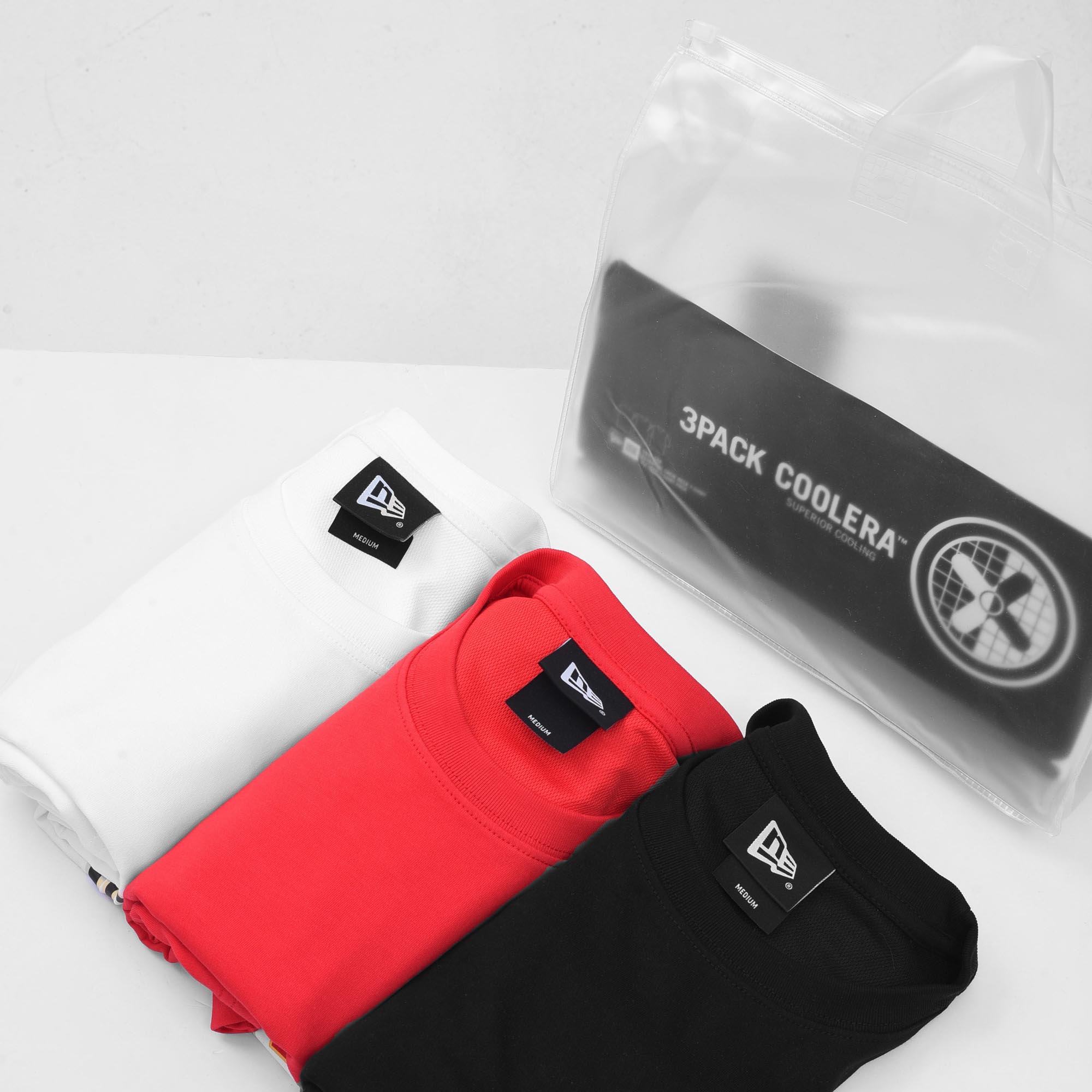 NEW ERA ESSENTIAL RS23 3PACK SEASON 6 T-SHIRT - MULTI