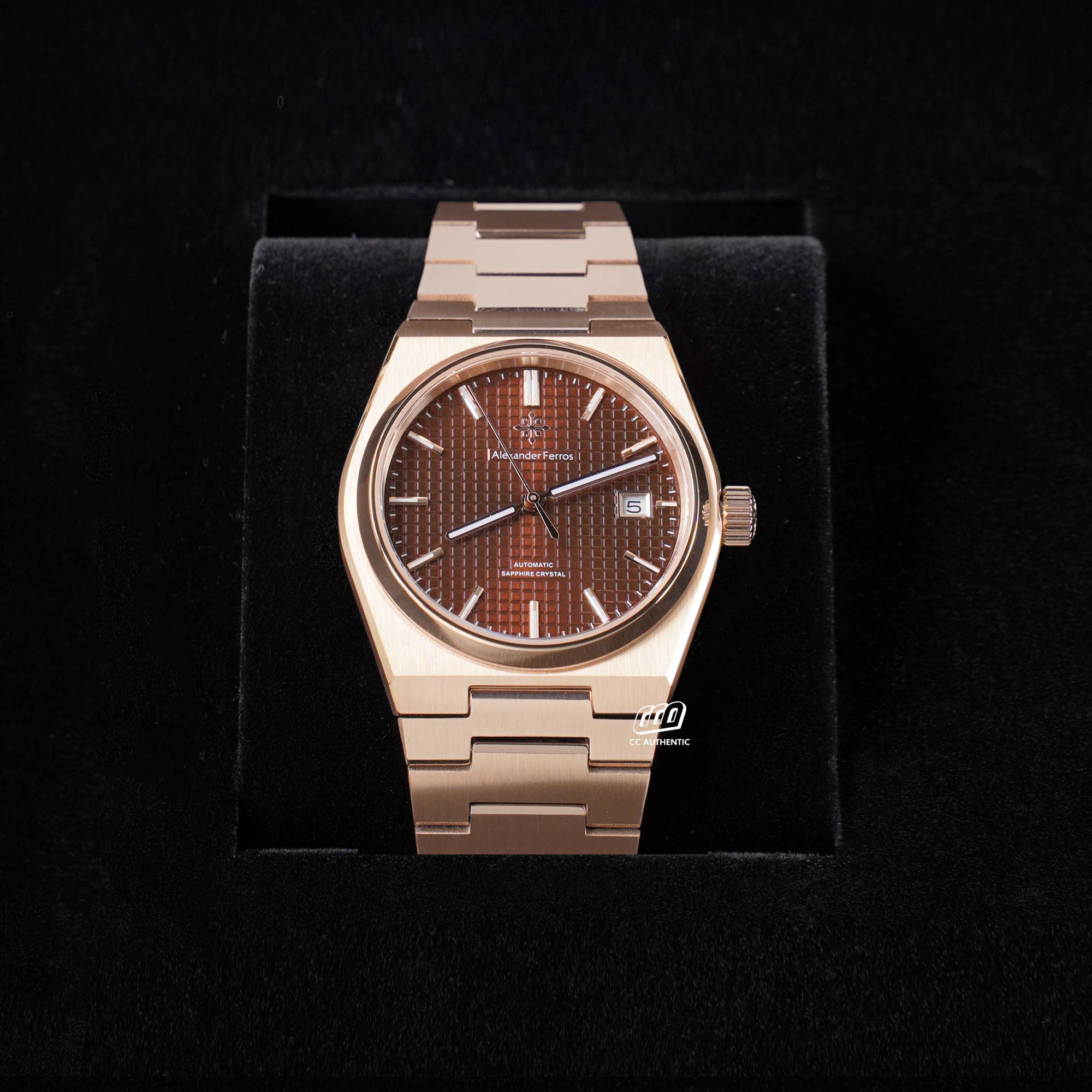 ĐỒNG HỒ NAM ALEXANDER FERROS 5052R/08 AUTOMATIC 38MM