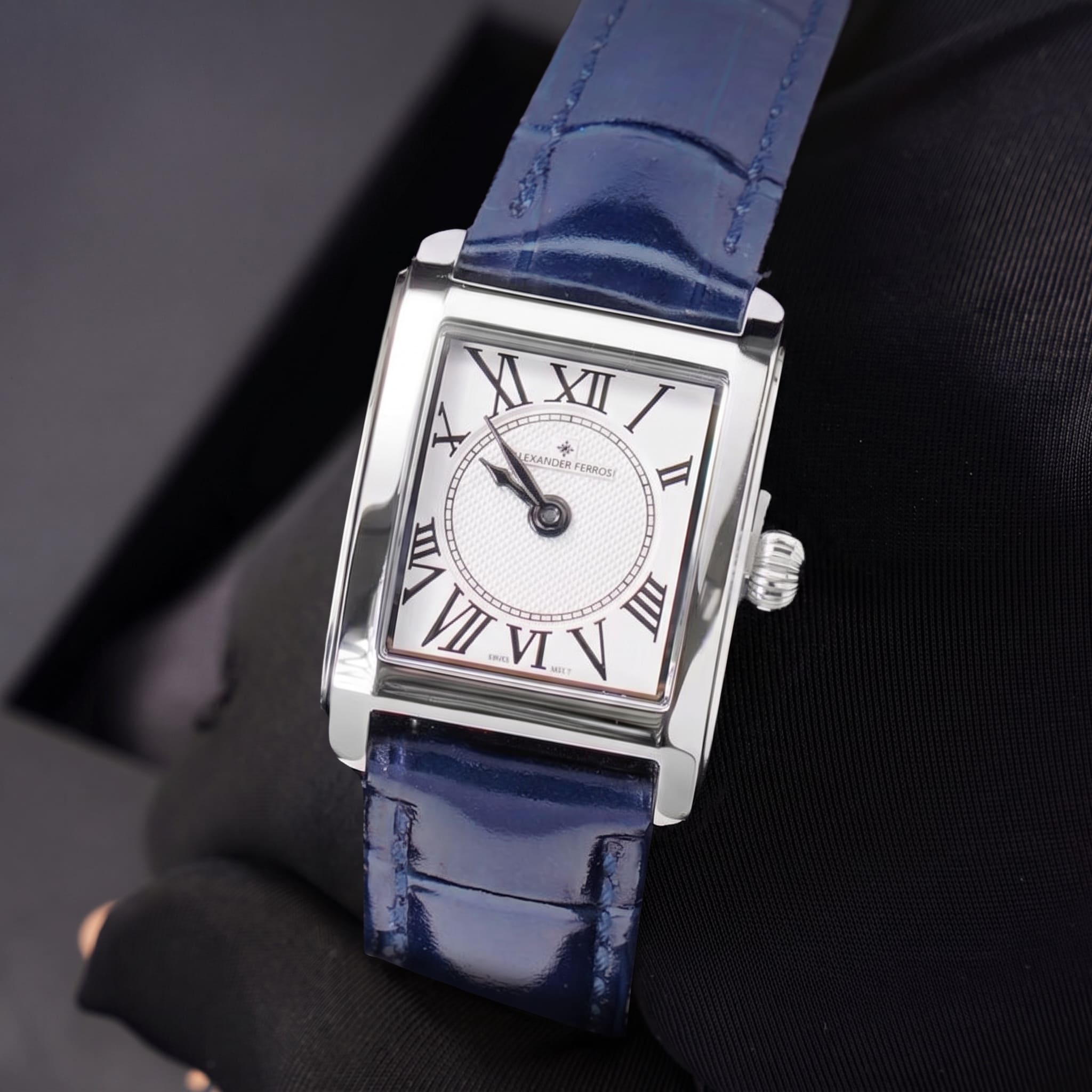 ĐỒNG HỒ NỮ ALEXANDER FERROS 7282S-02 QUARTZ 21x31MM