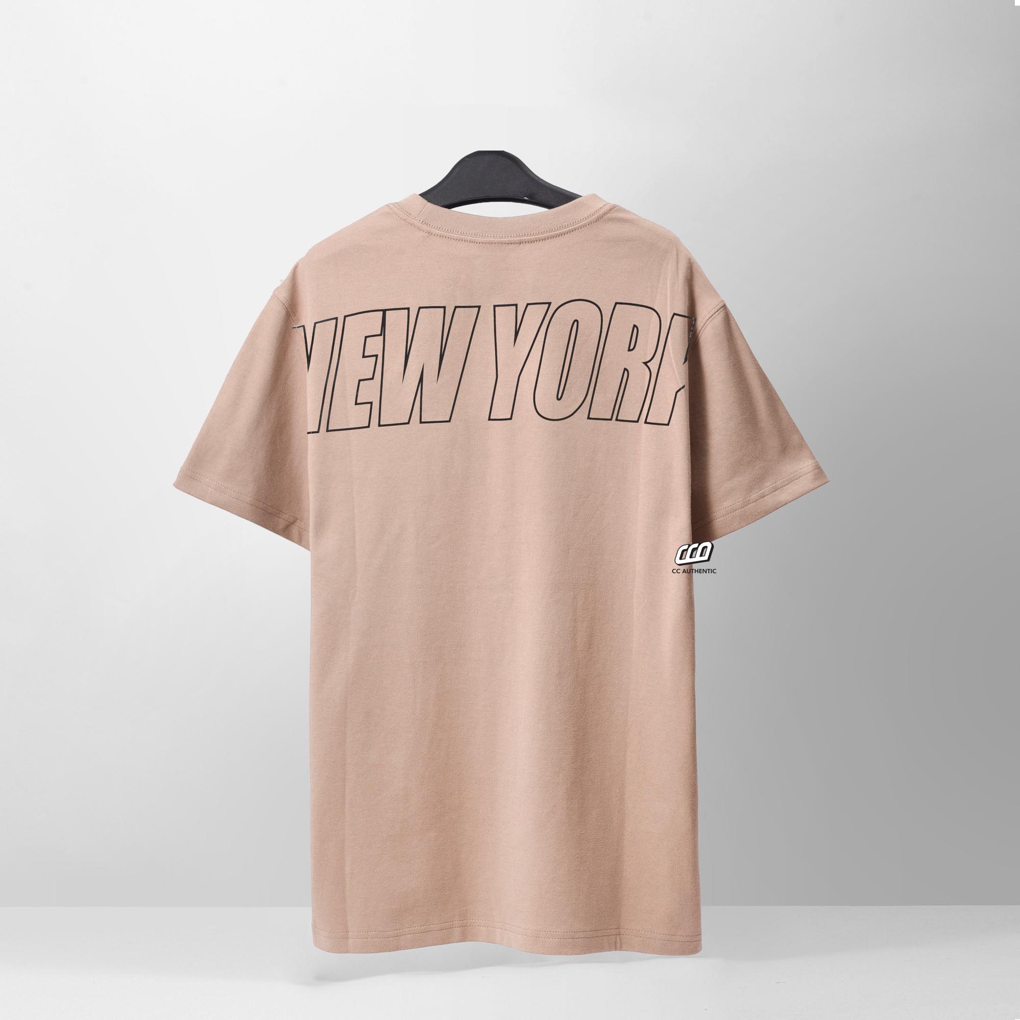 NEW ERA NEW YORK T-SHIRT - BEIGE