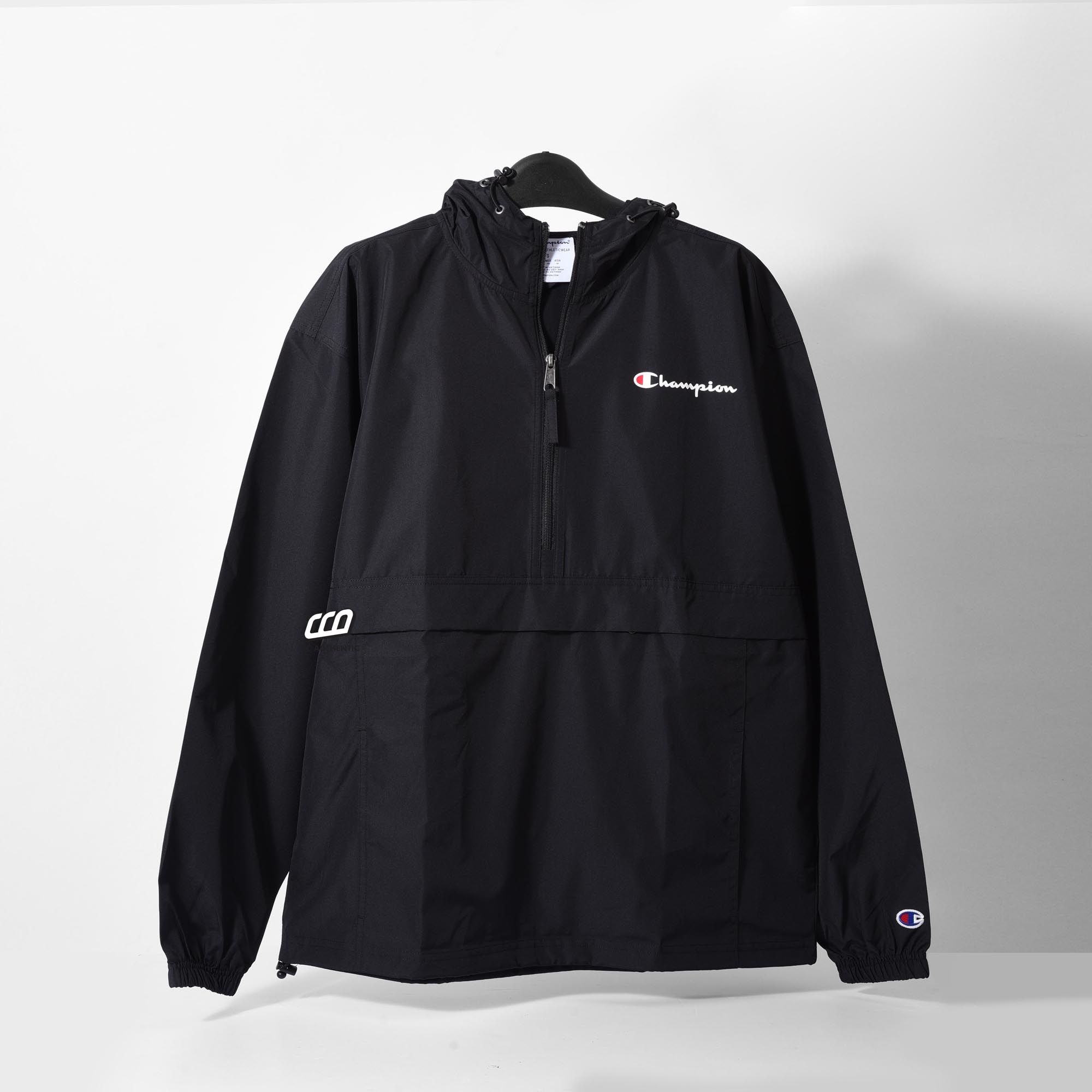 CHAMPION STADIUM PACKABLE JACKET - BLACK