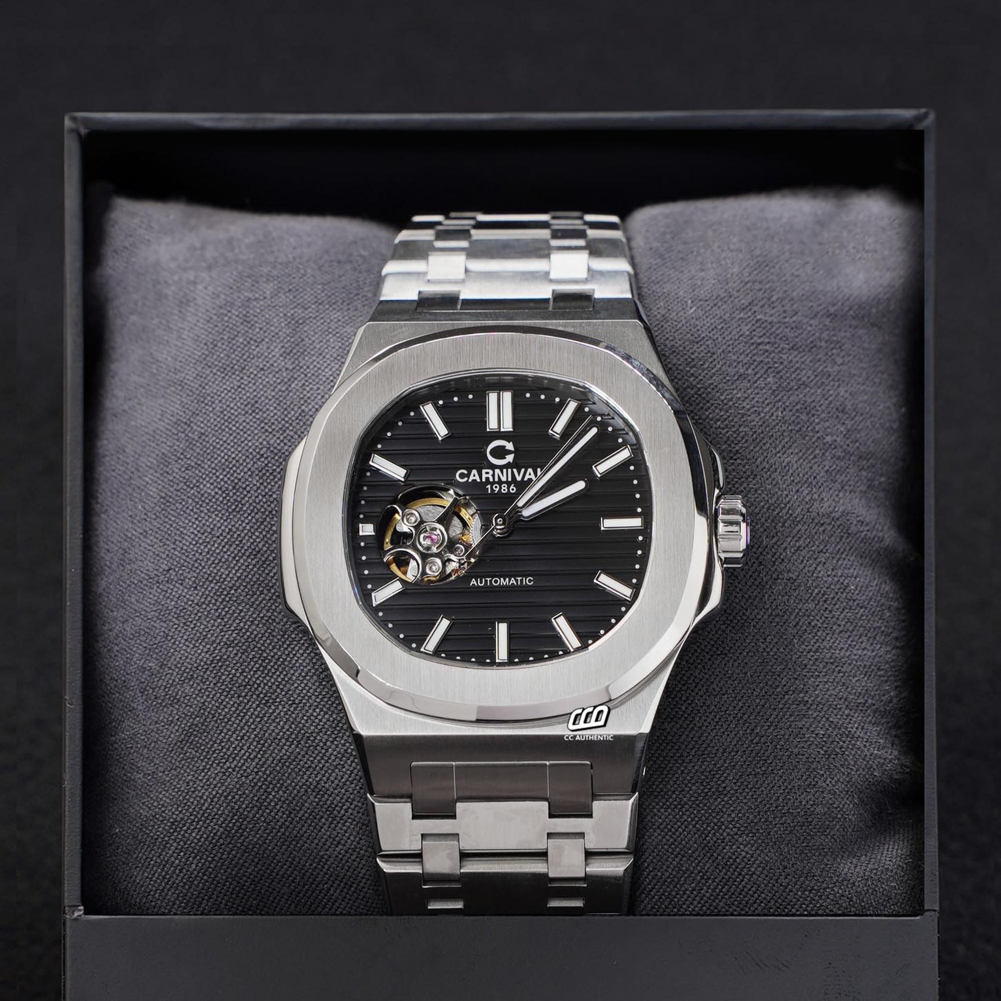 ĐỒNG HỒ NAM CARNIVAL 8128G1 VT D AUTOMATIC 41MM