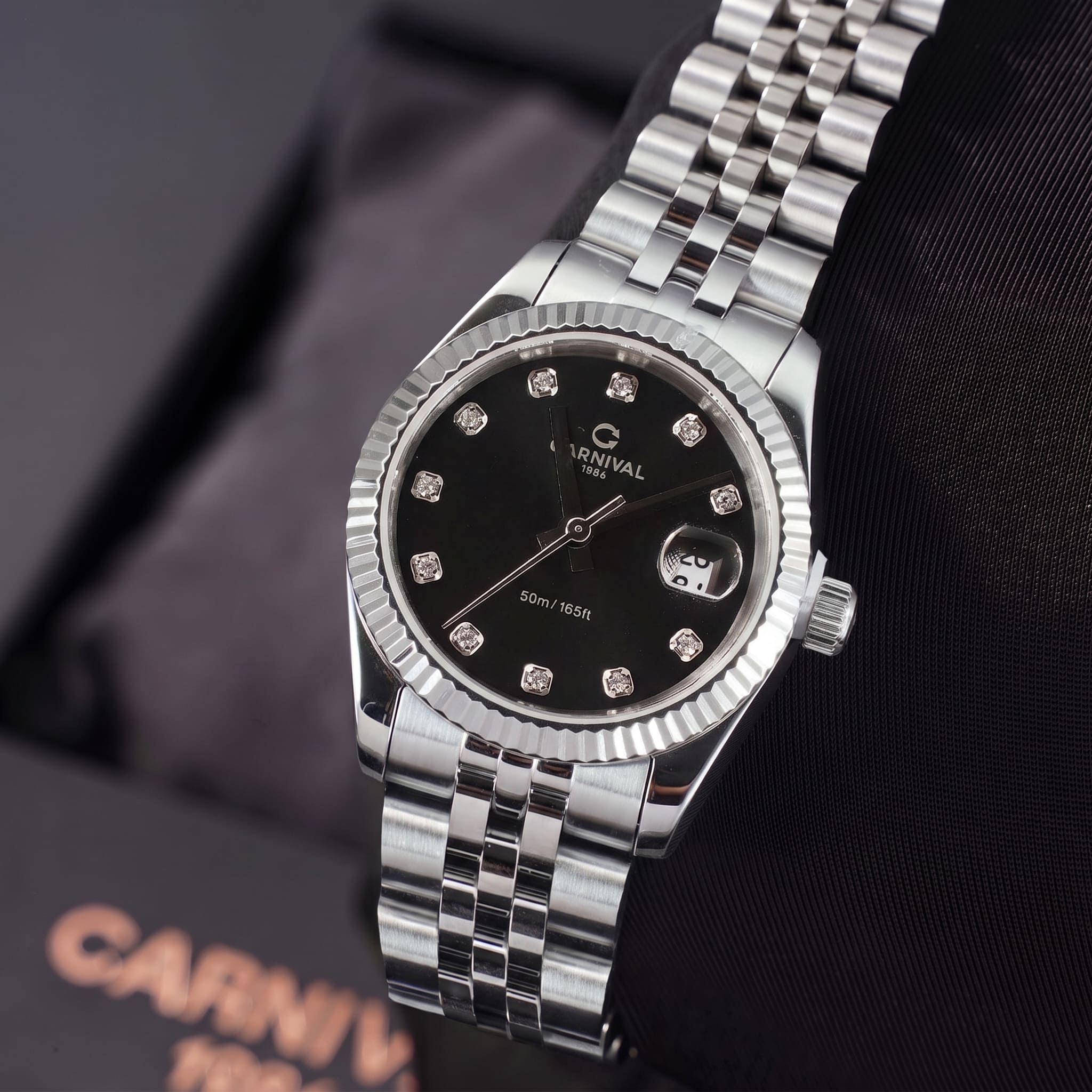 ĐỒNG HỒ NỮ CARNIVAL 8250L VT D QUARTZ 32MM