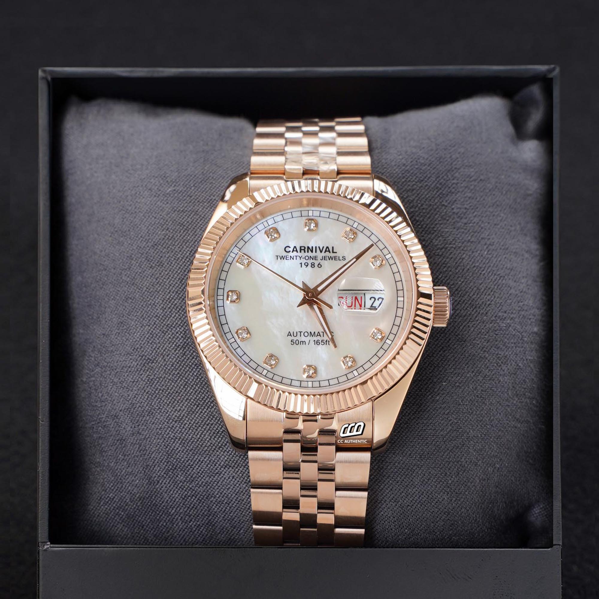 ĐỒNG HỒ NAM CARNIVAL 8131G VH TK AUTOMATIC 41M