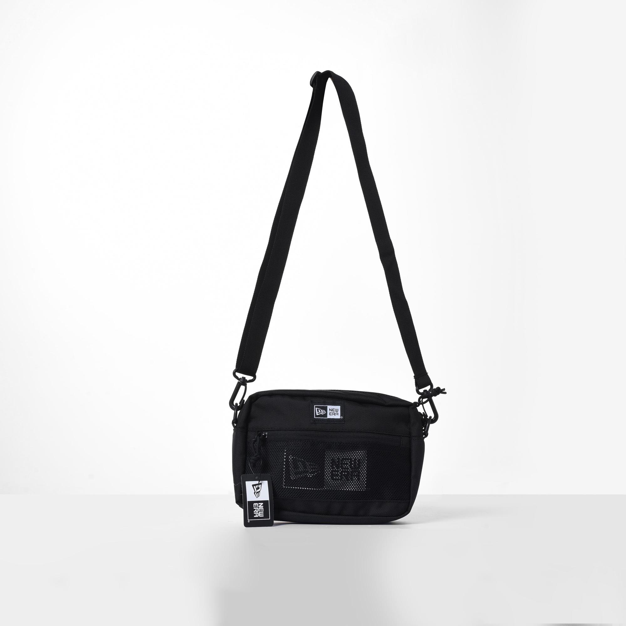 NEW ERA BIG LOGO SHOULDER BAG - BLACK