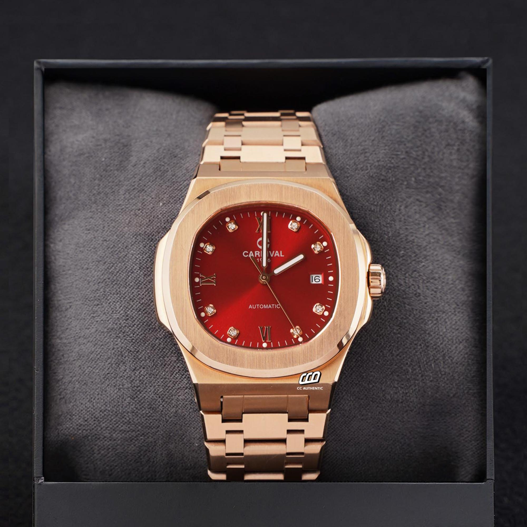 ĐỒNG HỒ NAM CARNIVAL 8160G VH DO AUTOMATIC 41MM