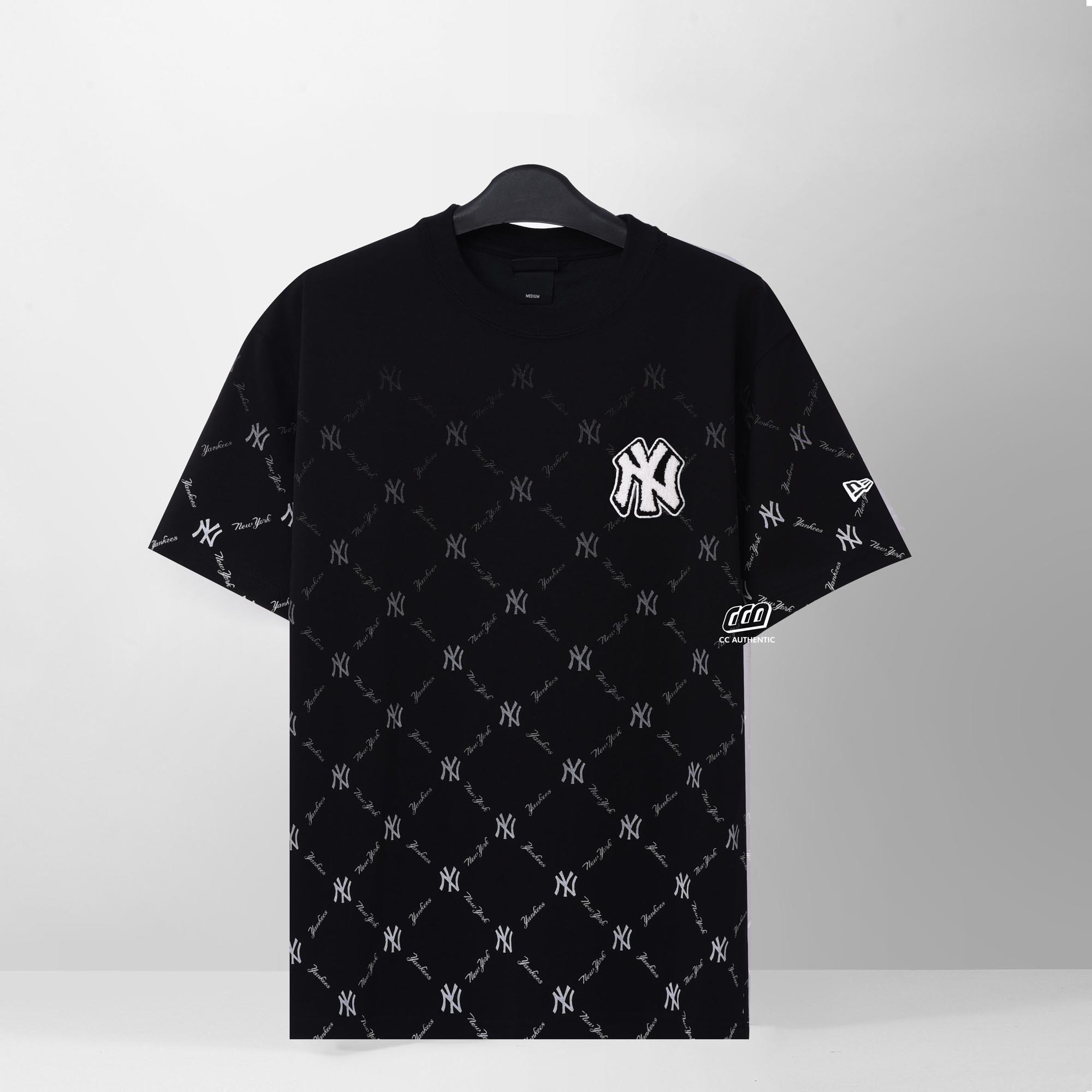 NEW ERA MLB NY YANKEES T-SHIRT - BLACK