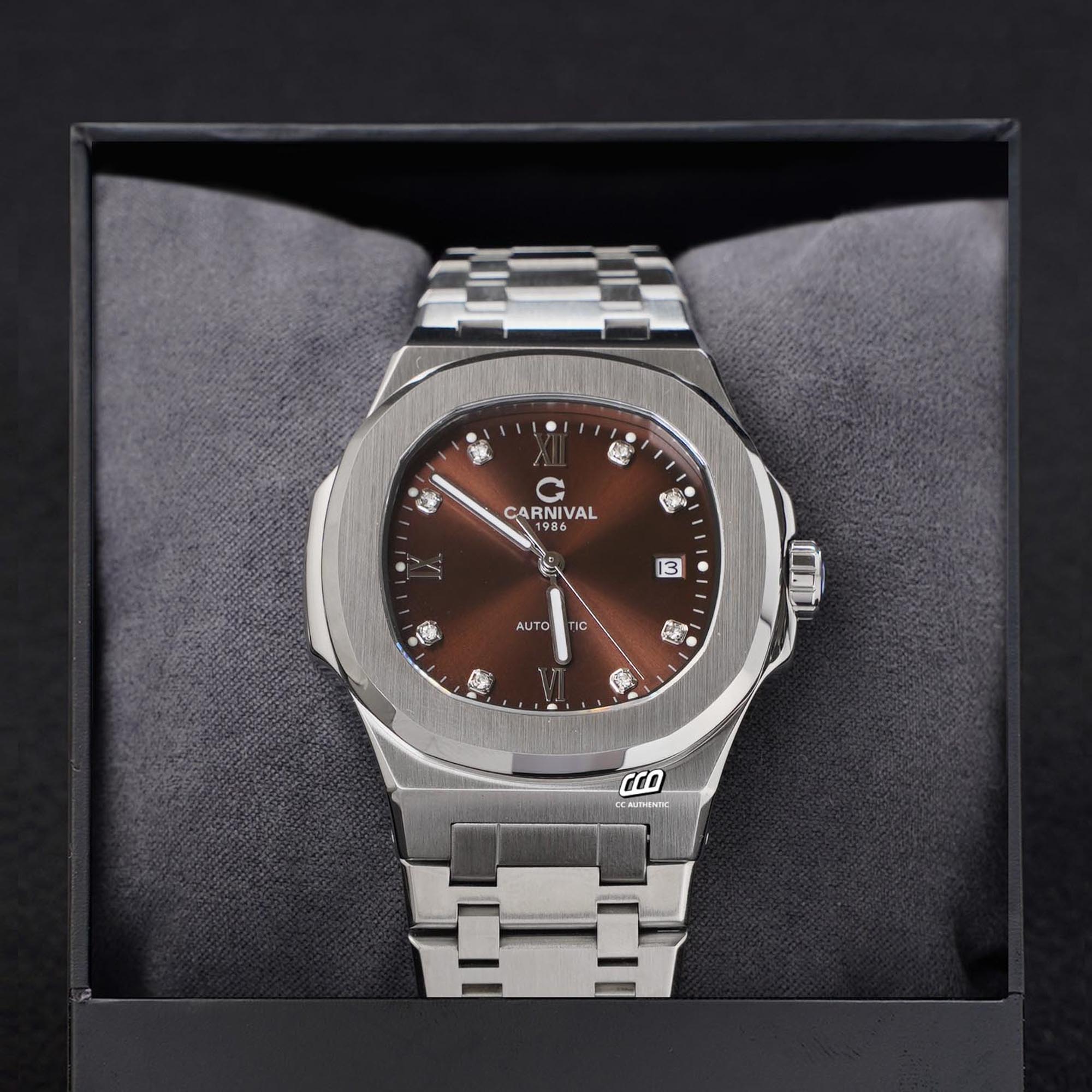 ĐỒNG HỒ NAM CARNIVAL 8160G VT N AUTOMATIC 41MM