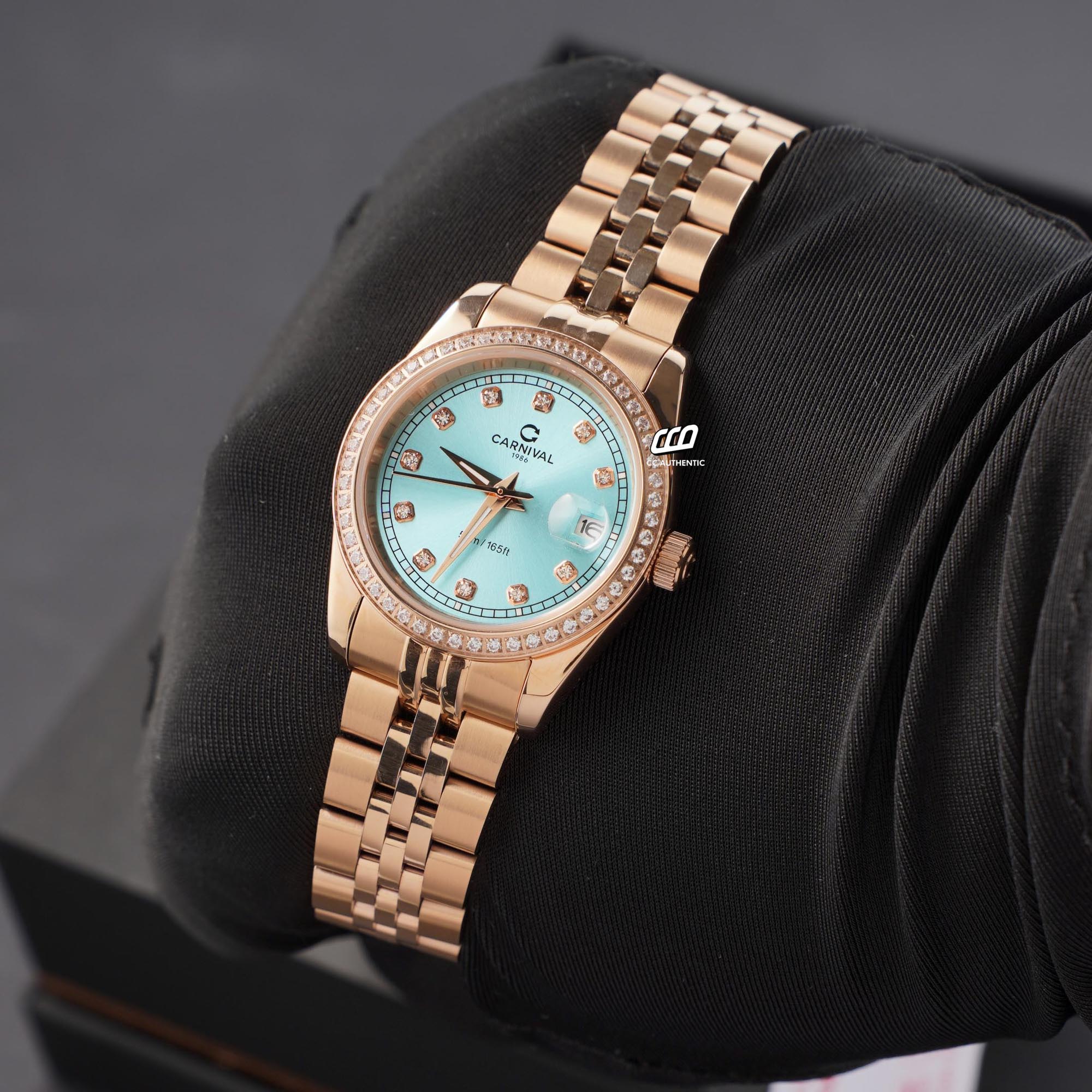 ĐỒNG HỒ NỮ CARNIVAL 8131L2 VH XT QUAZT 32MM