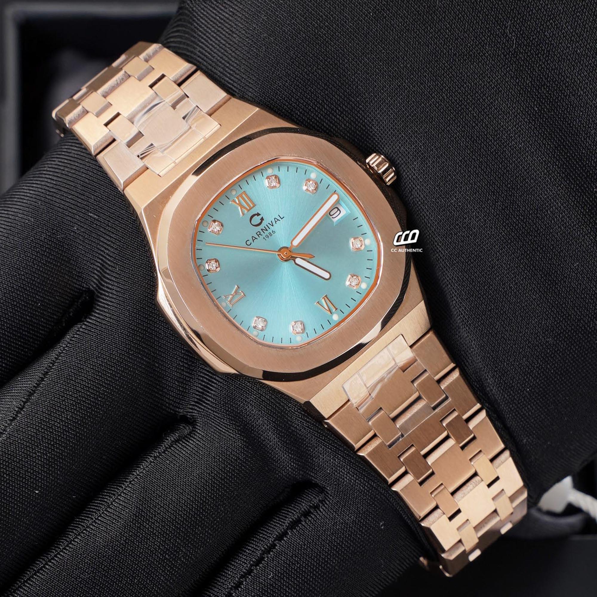 ĐỒNG HỒ NỮ CARNIVAL 8160L VH XT QUAZT 34MM