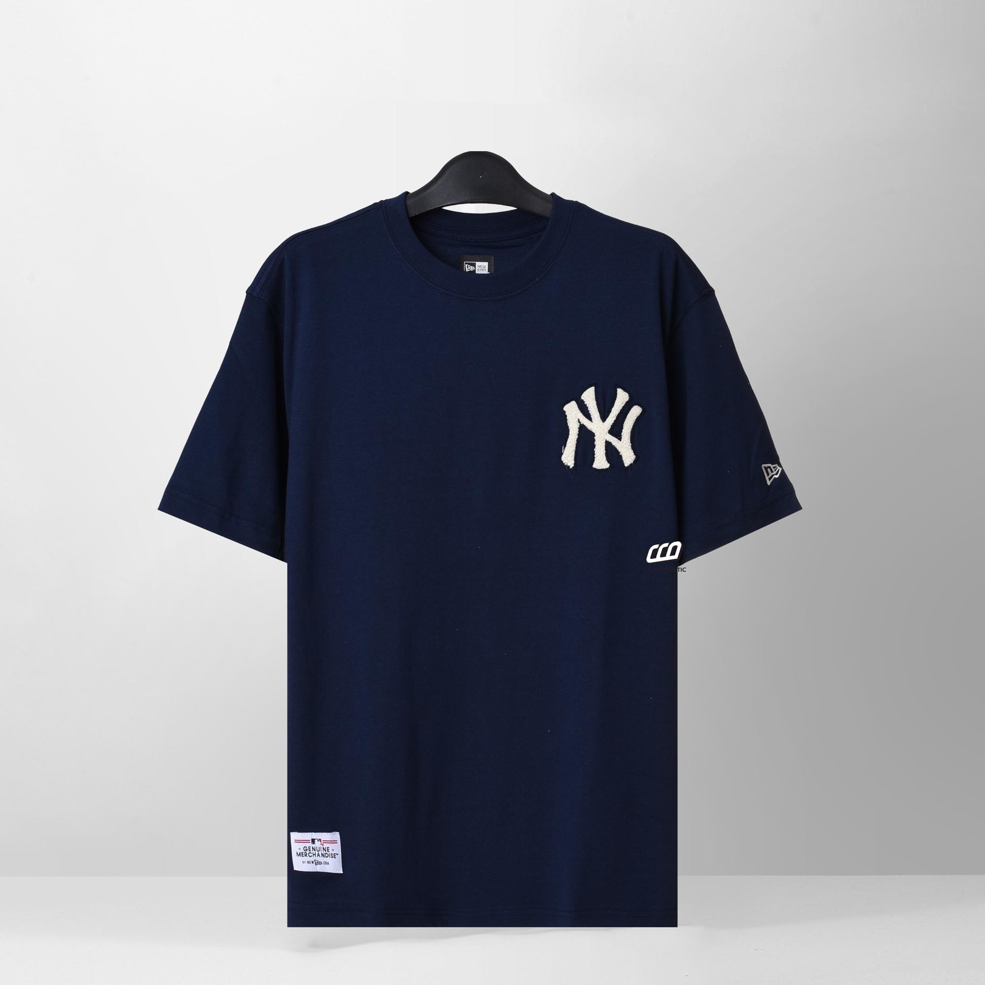 NEW ERA MLB YK BASEBALL T-SHIRT - NAVY