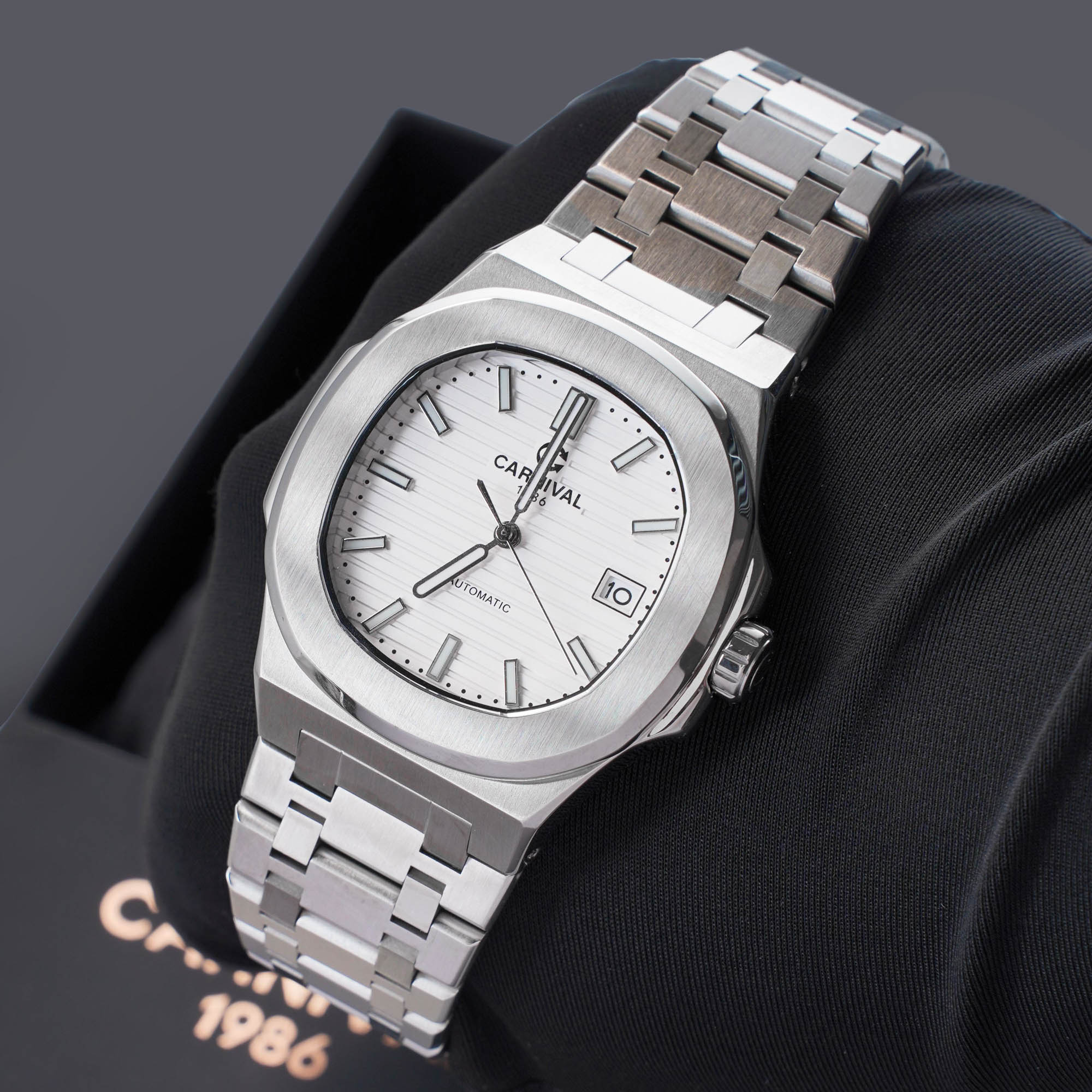 ĐỒNG HỒ NAM CARNIVAL 8108G1 VT T AUTOMATIC  41MM