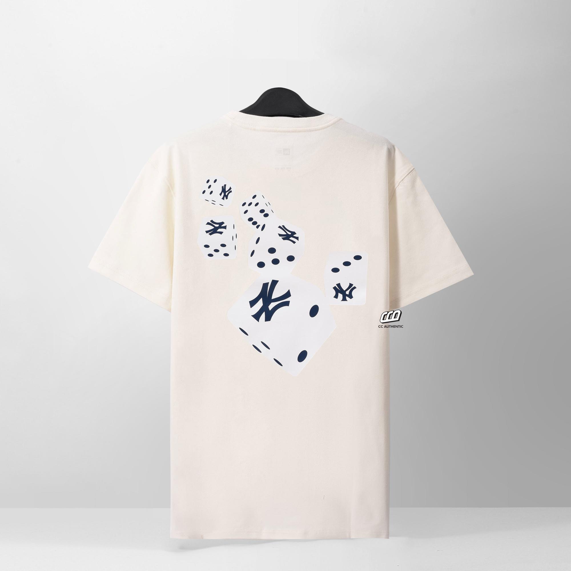 NEW ERA DICE SS24 T-SHIRT - IVORY